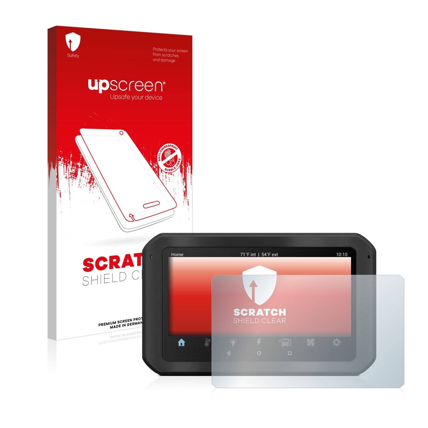 upscreen Scratch Shield Clear Premium Displayschutzfolie für Garmin Vieo RV