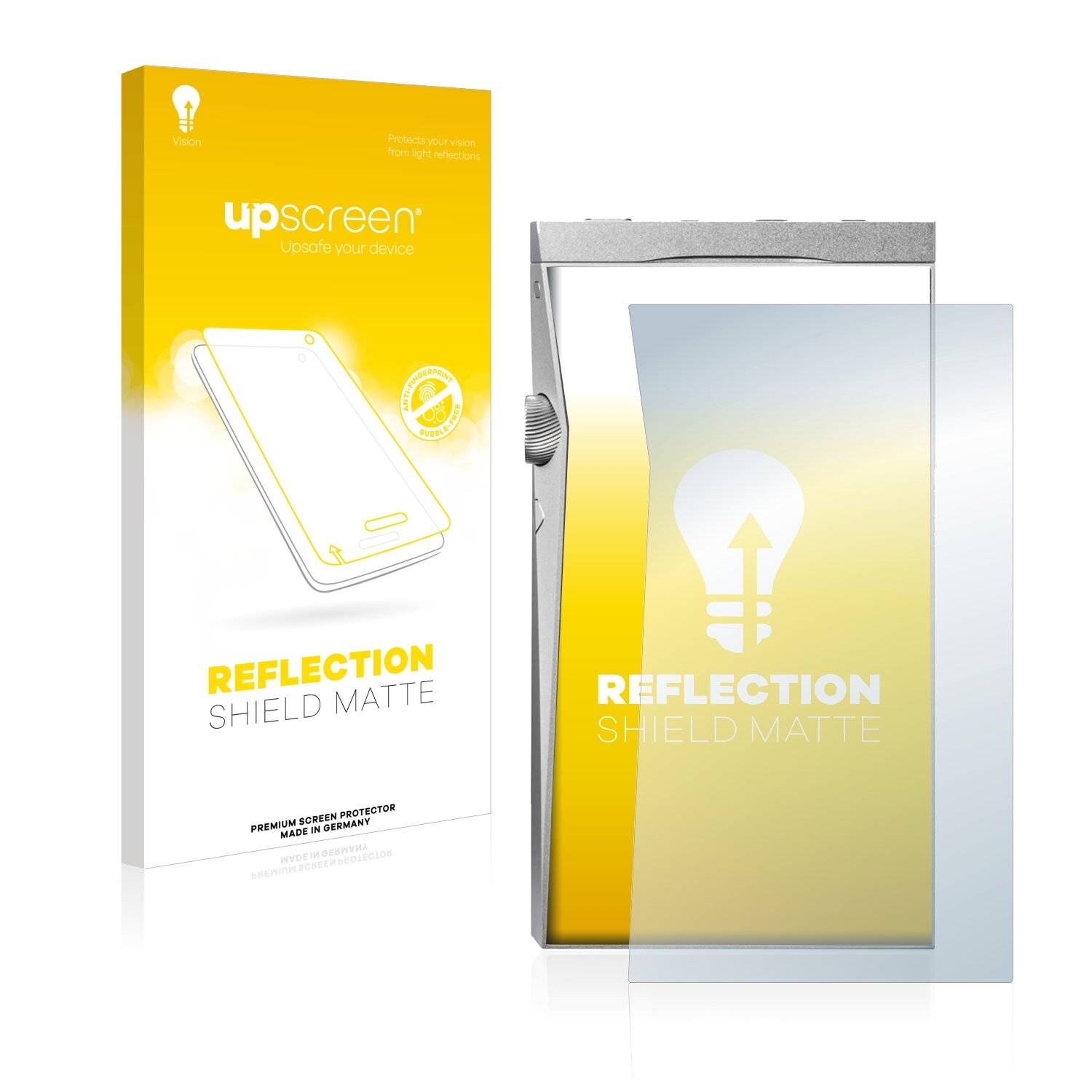 upscreen Reflection Shield Matte Premium Displayschutzfolie für Astell & Kern SE180