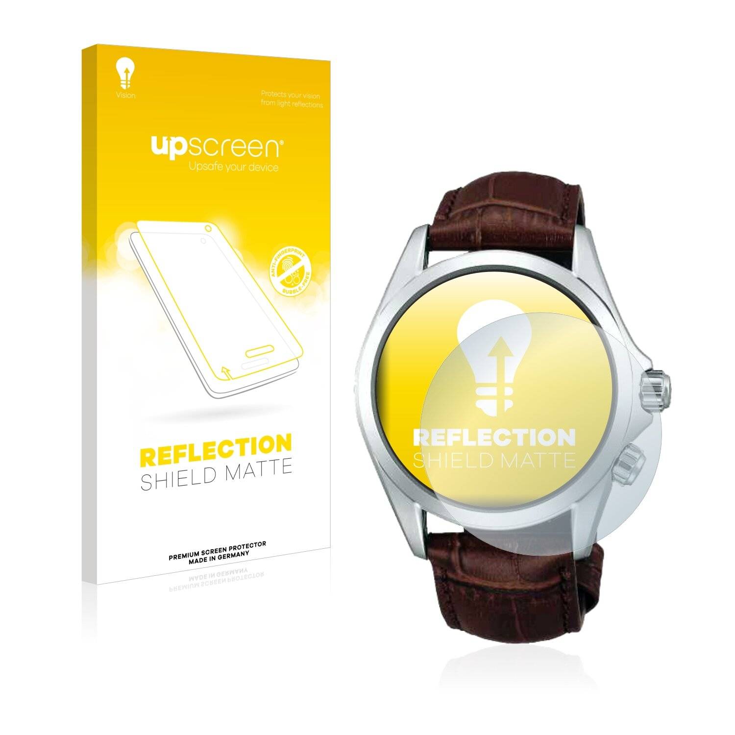 upscreen Reflection Shield Matte Premium Displayschutzfolie für Seiko Prospex Alpinist