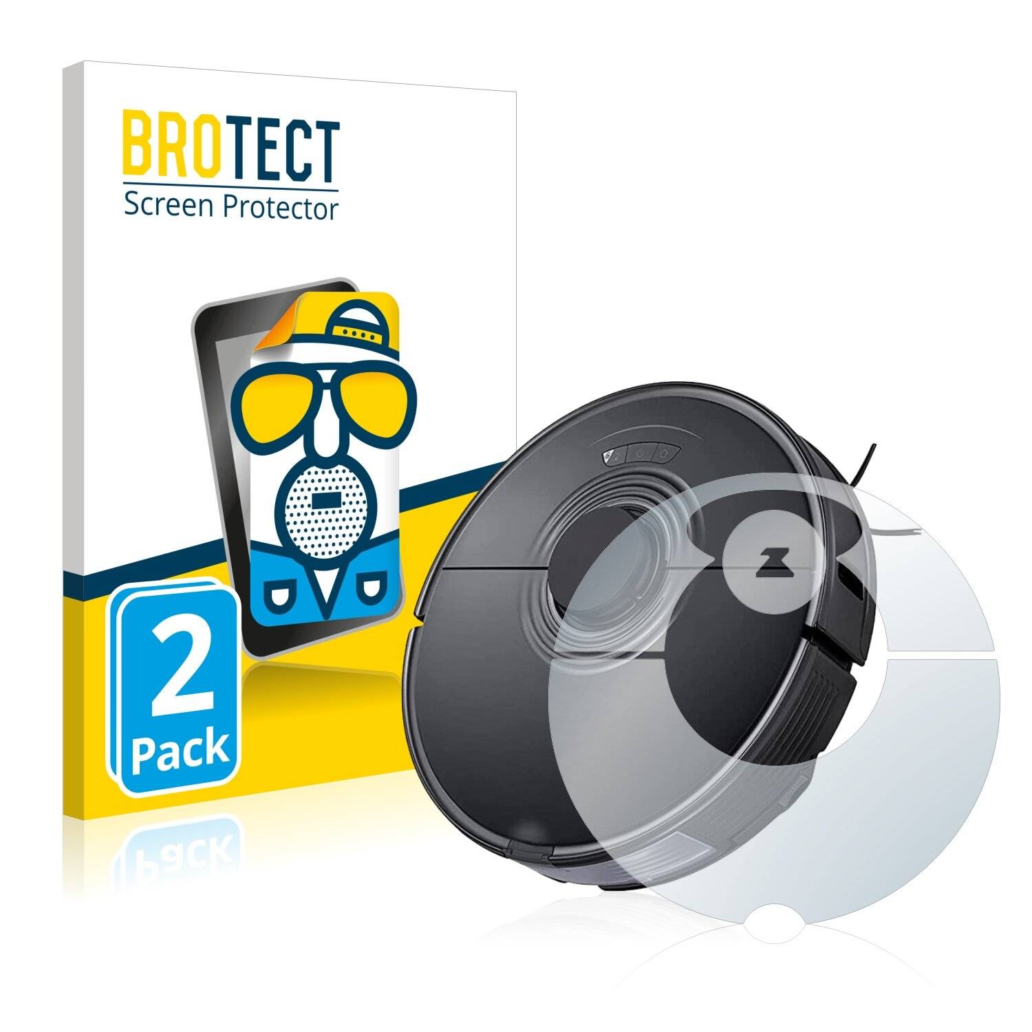 BROTECT Matte Displayschutzfolie für Roborock S 7 - Entspiegelt,