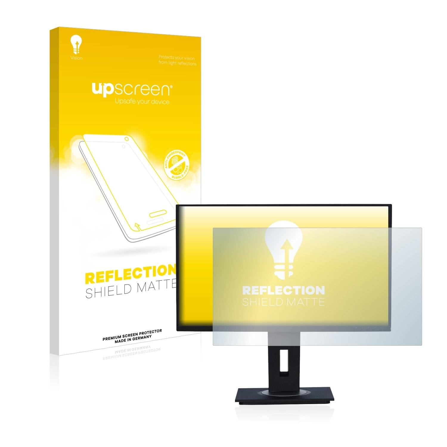 upscreen Reflection Shield Matte Premium Displayschutzfolie für ViewSonic