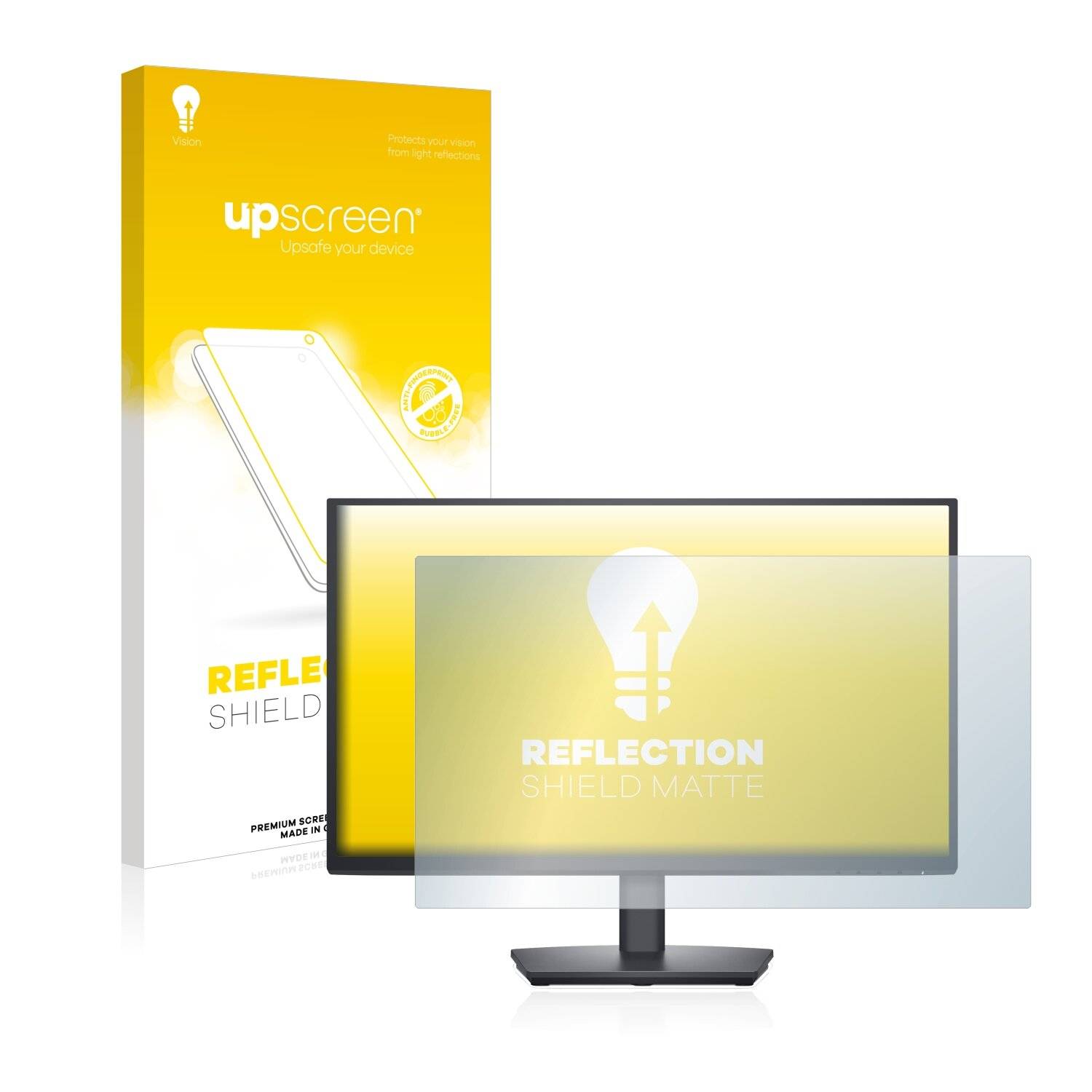 upscreen Reflection Shield Matte Premium Displayschutzfolie für Dell