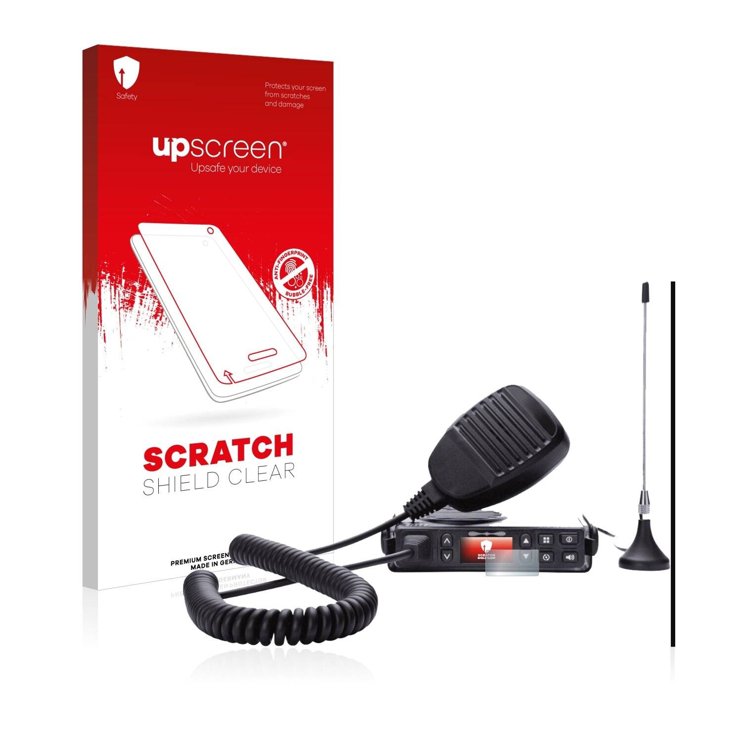 upscreen Scratch Shield Clear Premium Displayschutzfolie für Midland
