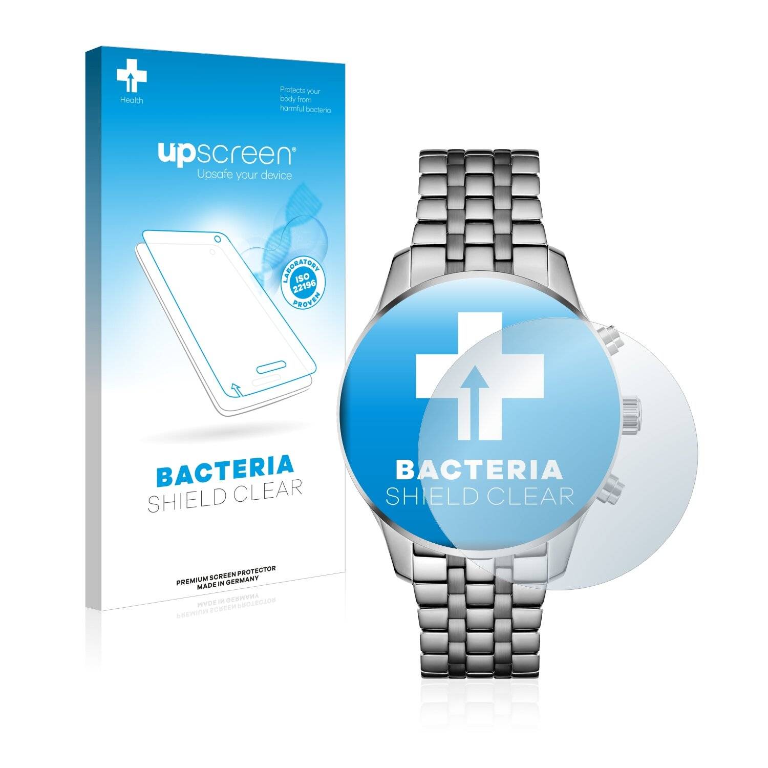 upscreen Bacteria Shield Clear Premium Antibakterielle Displayschutzfolie für Hugo Boss