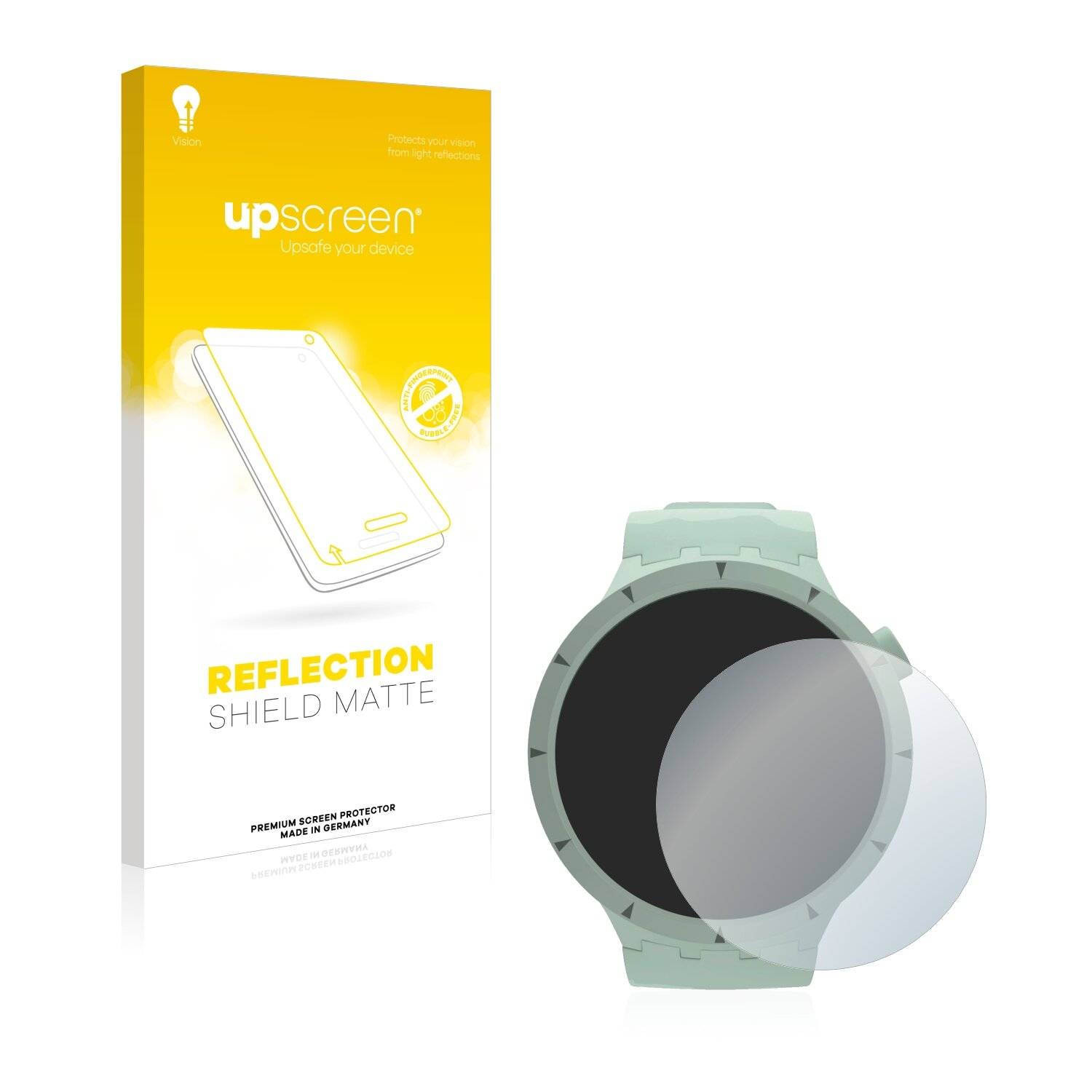 upscreen Reflection Shield Matte Premium Displayschutzfolie für Swatch Big Bold