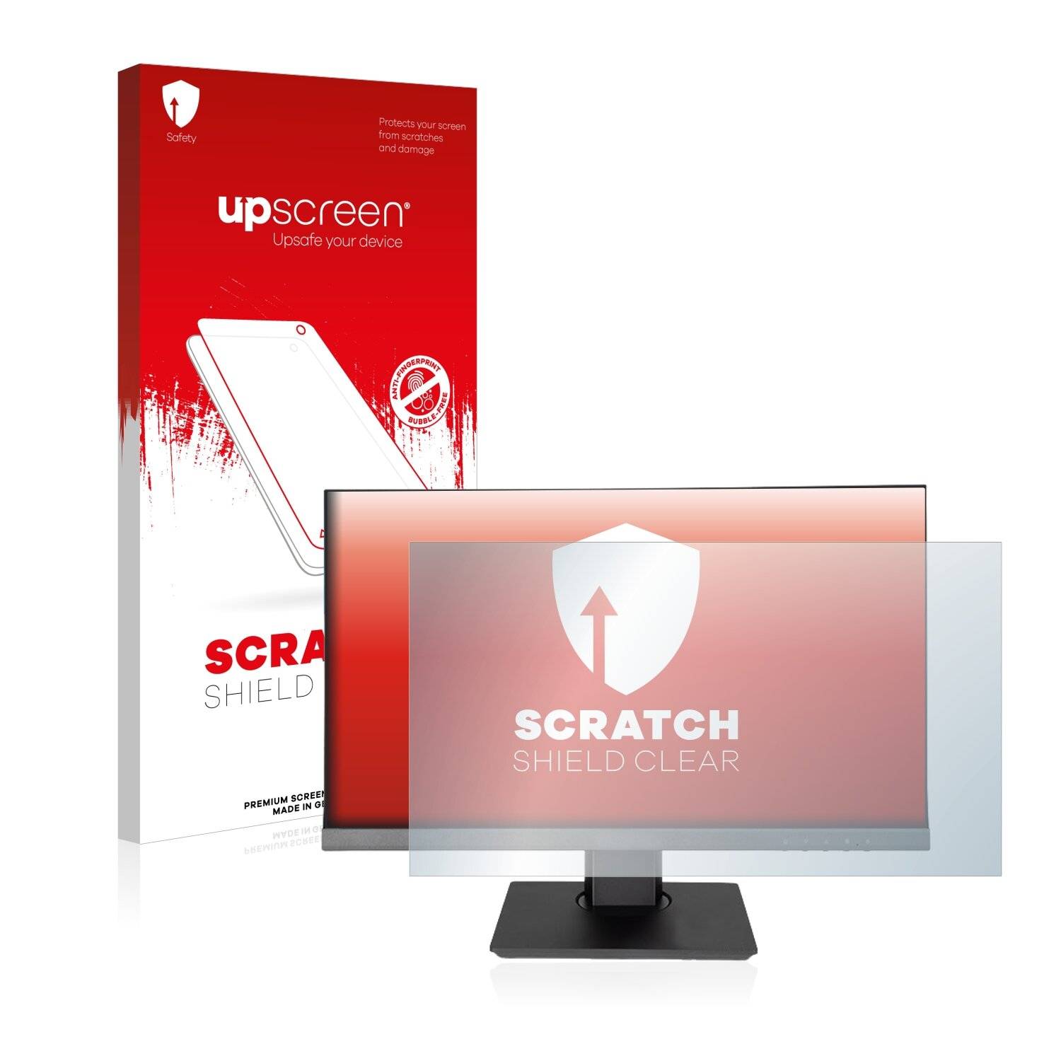 upscreen Scratch Shield Clear Premium Displayschutzfolie für Wortmann Terra 2448W