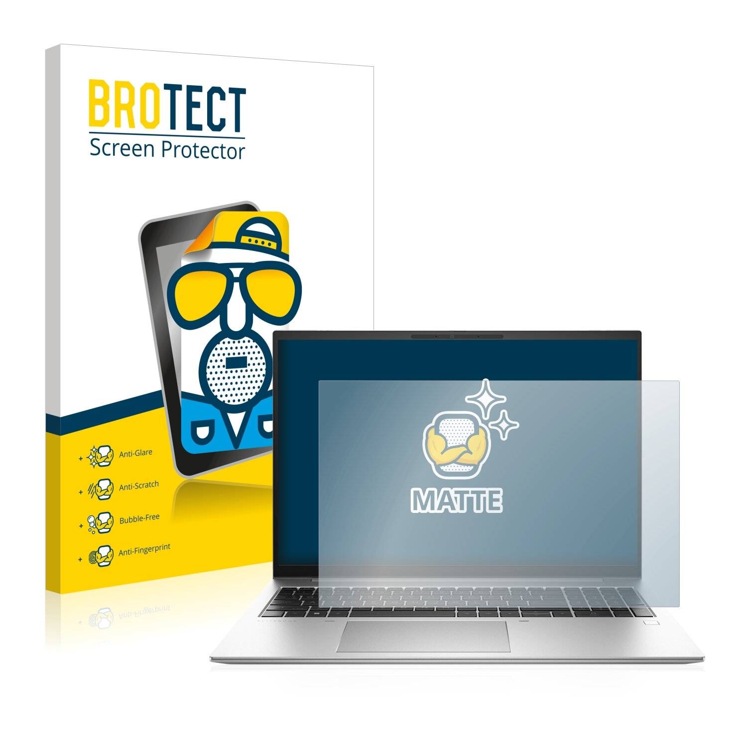 BROTECT Matte Displayschutzfolie für HP EliteBook 860 G9 - Entspiegelt,