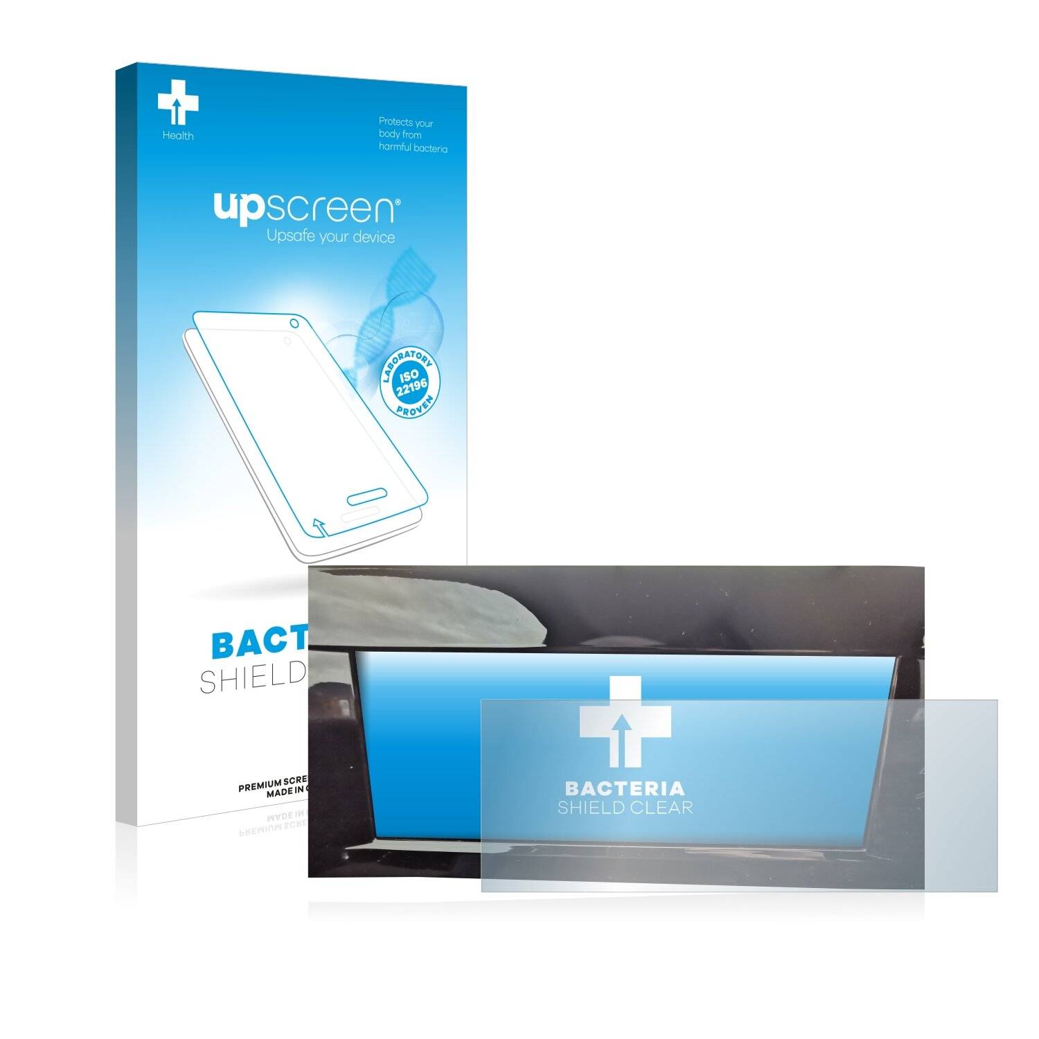 upscreen Bacteria Shield Clear Premium Antibakterielle Displayschutzfolie für Opel Astra L