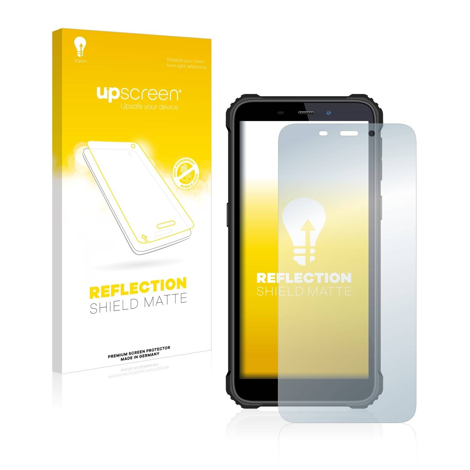 upscreen Schutzfolie für Oukitel WP20 Folie Matt Entspiegelt Anti-Reflex