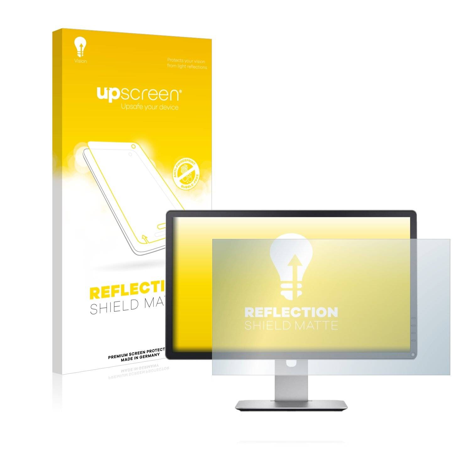 upscreen Reflection Shield Matte Premium Displayschutzfolie für Dell