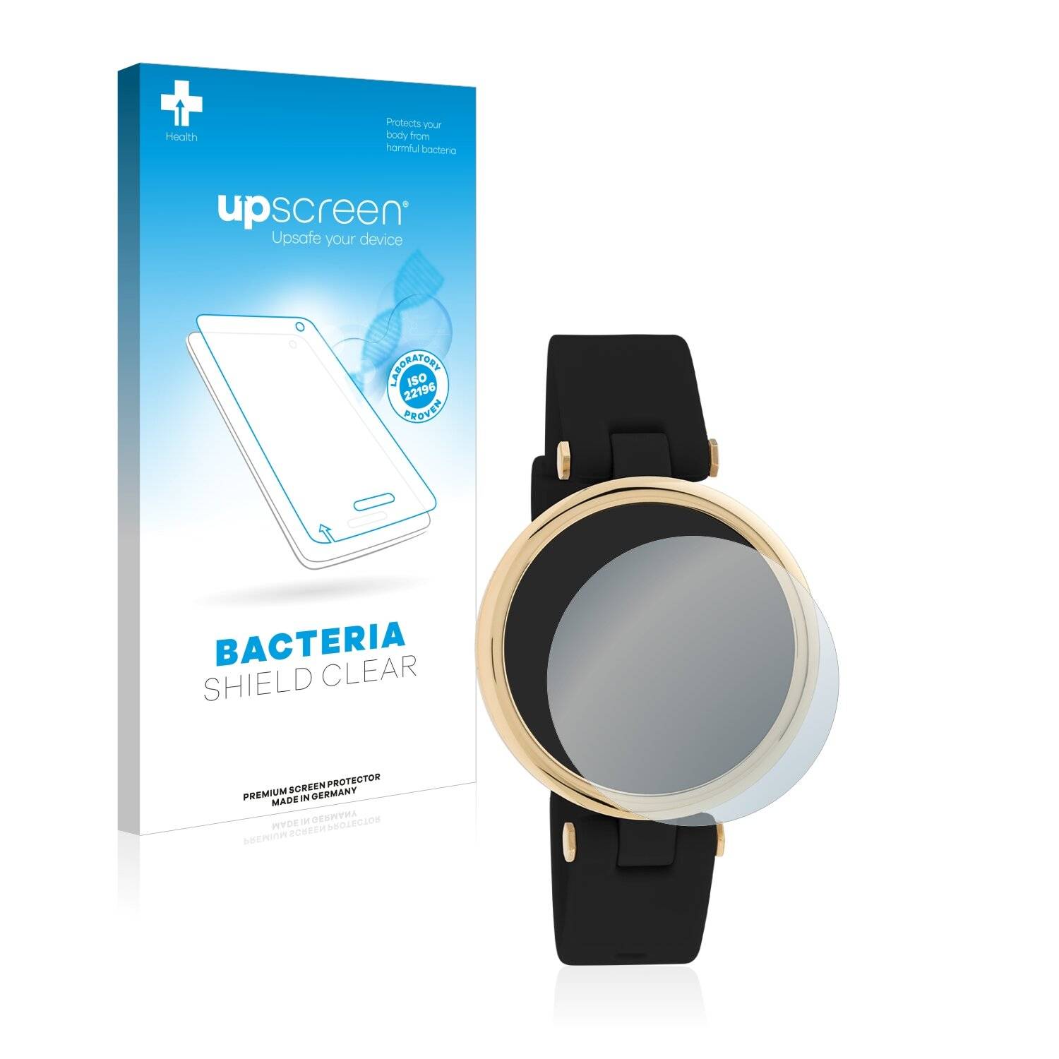 upscreen Bacteria Shield Clear Premium Antibakterielle Displayschutzfolie für Oozoo