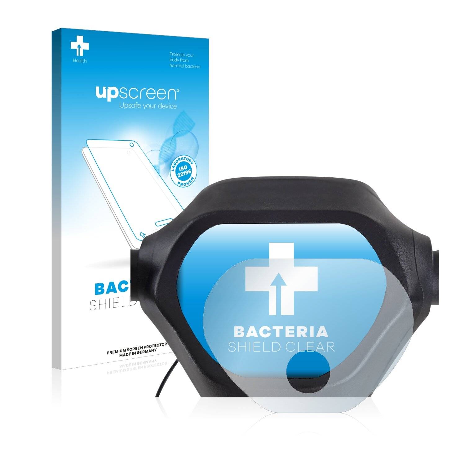 upscreen Bacteria Shield Clear Premium Antibakterielle Displayschutzfolie für Epowerfun