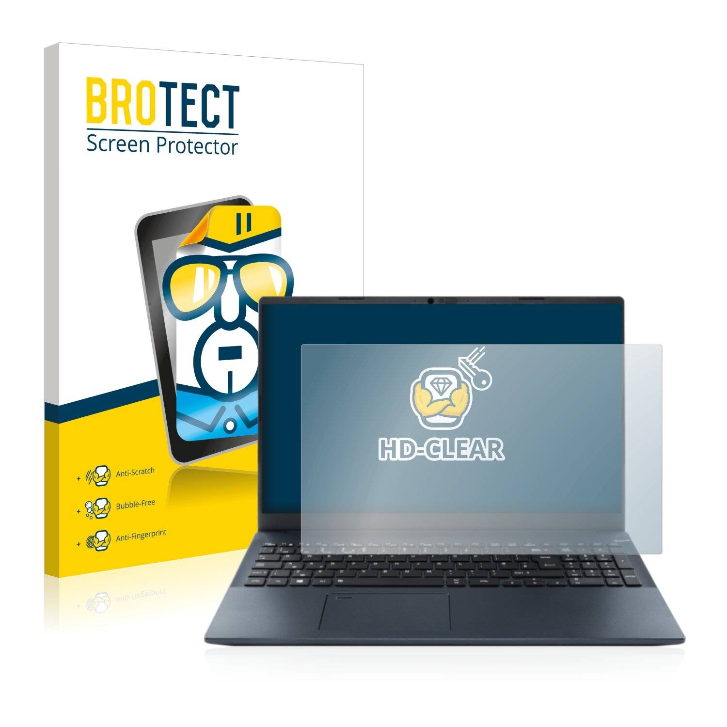 BROTECT HD-Clear Displayschutzfolie für Dynabook Tecra