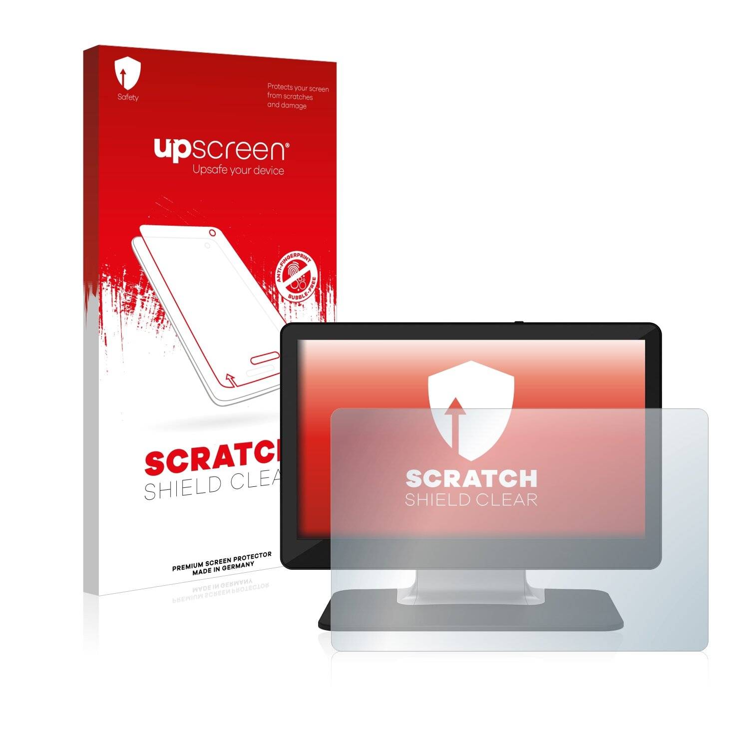 upscreen Scratch Shield Clear Premium Displayschutzfolie für Elo TouchSystems Elo POS