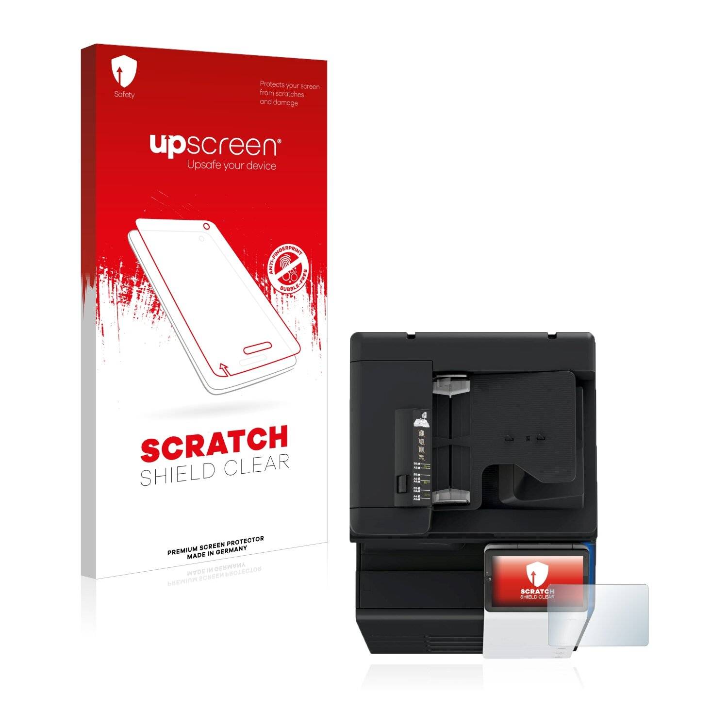 upscreen Scratch Shield Clear Premium Displayschutzfolie für Konica Minolta BizHub C250