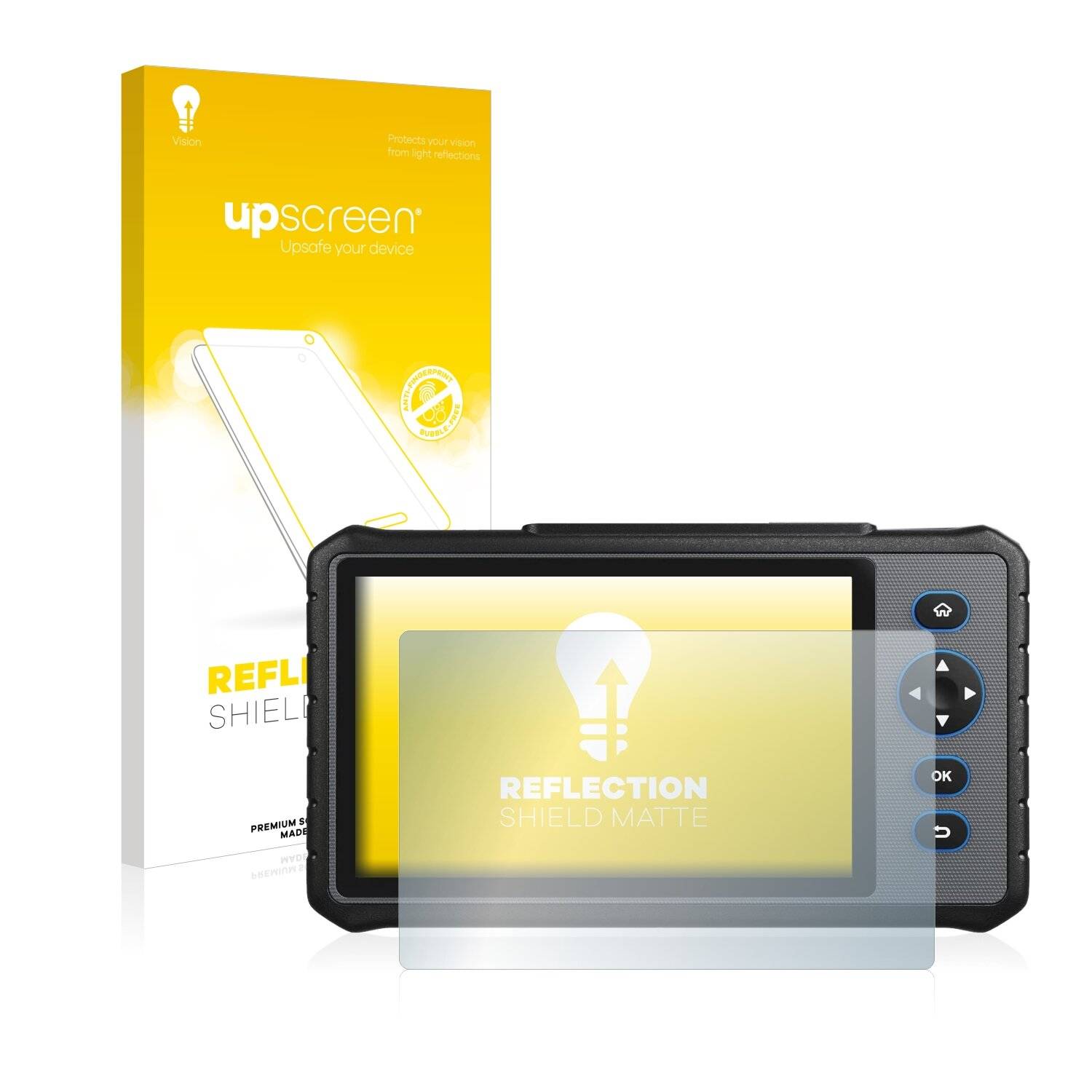 upscreen Reflection Shield Matte Premium Displayschutzfolie für Topdon
