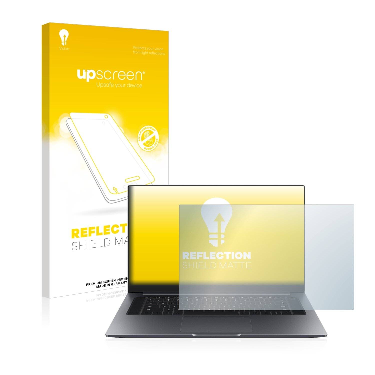 upscreen Reflection Shield Matte Premium Displayschutzfolie für Honor MagicBook