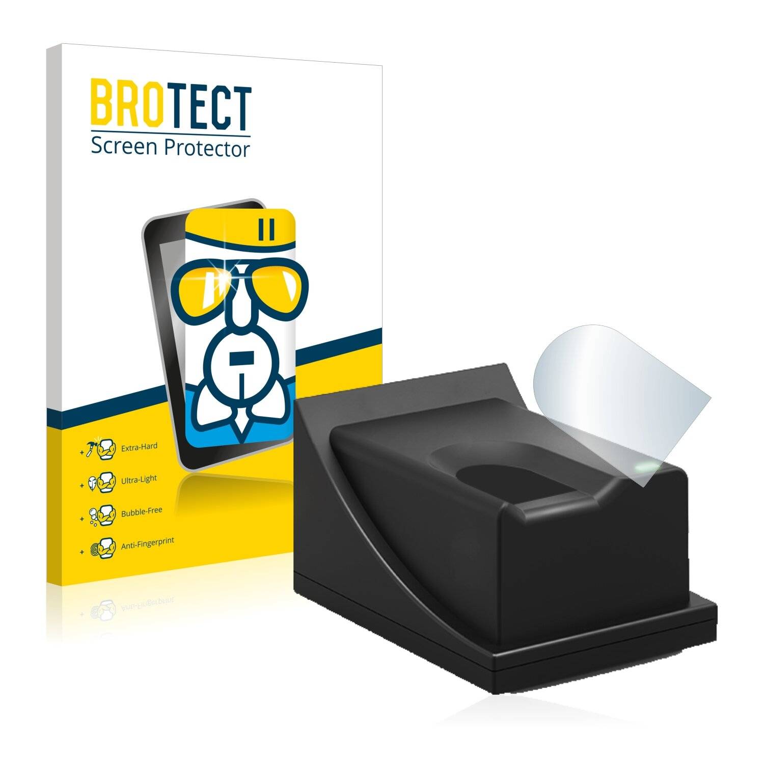 BROTECT AirGlass Schutzglas Folie für Dermalog