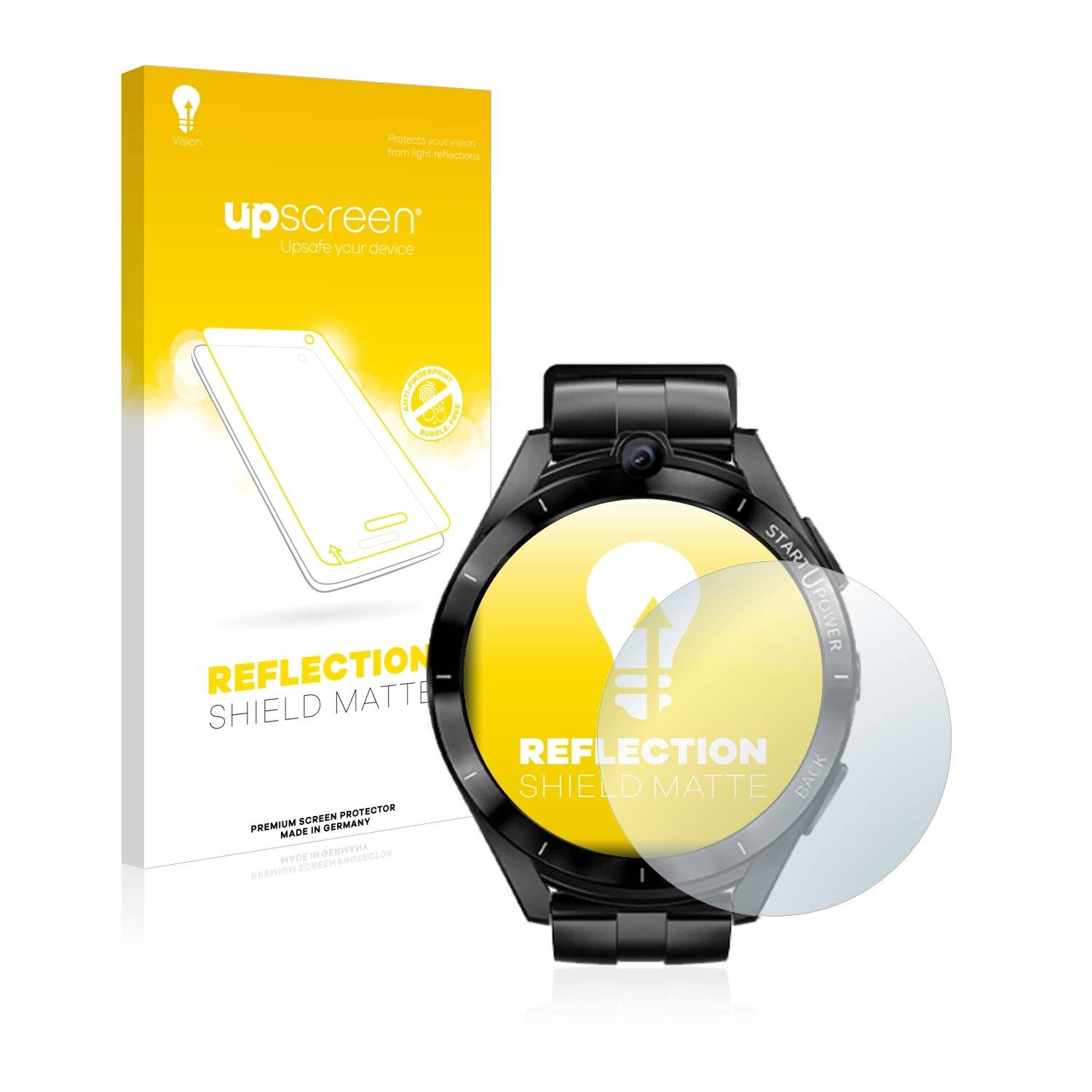 upscreen Reflection Shield Matte Premium Displayschutzfolie für Lokmat Appllp 2