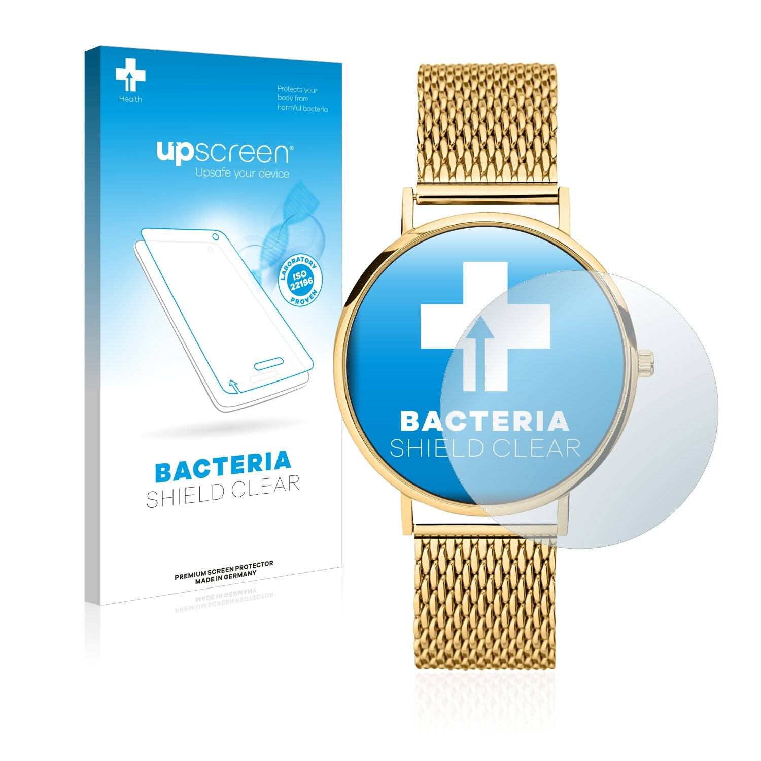upscreen Bacteria Shield Clear Premium Antibakterielle Displayschutzfolie für Liebeskind