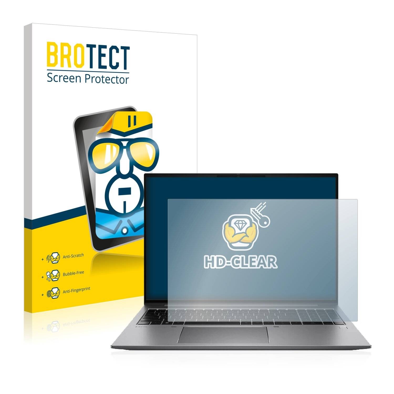 BROTECT HD-Clear Displayschutzfolie für HP ZBook Firefly 16