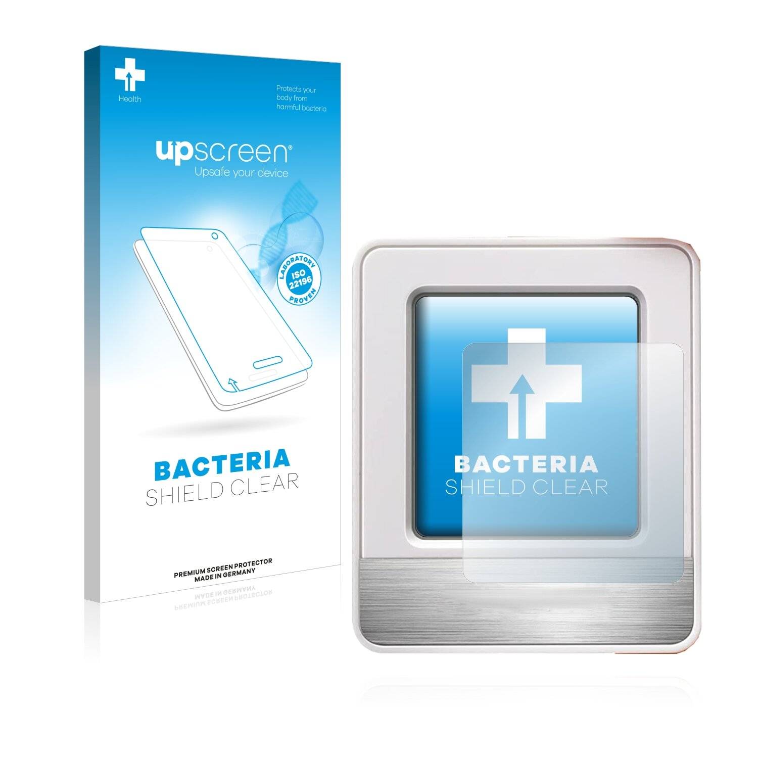 upscreen Bacteria Shield Clear Premium Antibakterielle Displayschutzfolie für ThermoPro TP