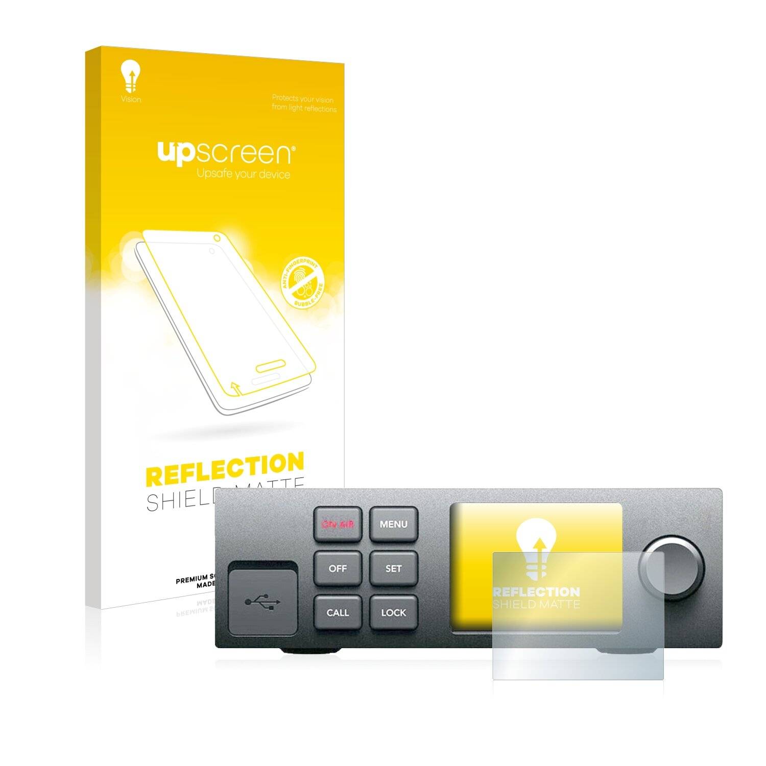 upscreen Reflection Shield Matte Premium Displayschutzfolie für Blackmagic Web Presenter
