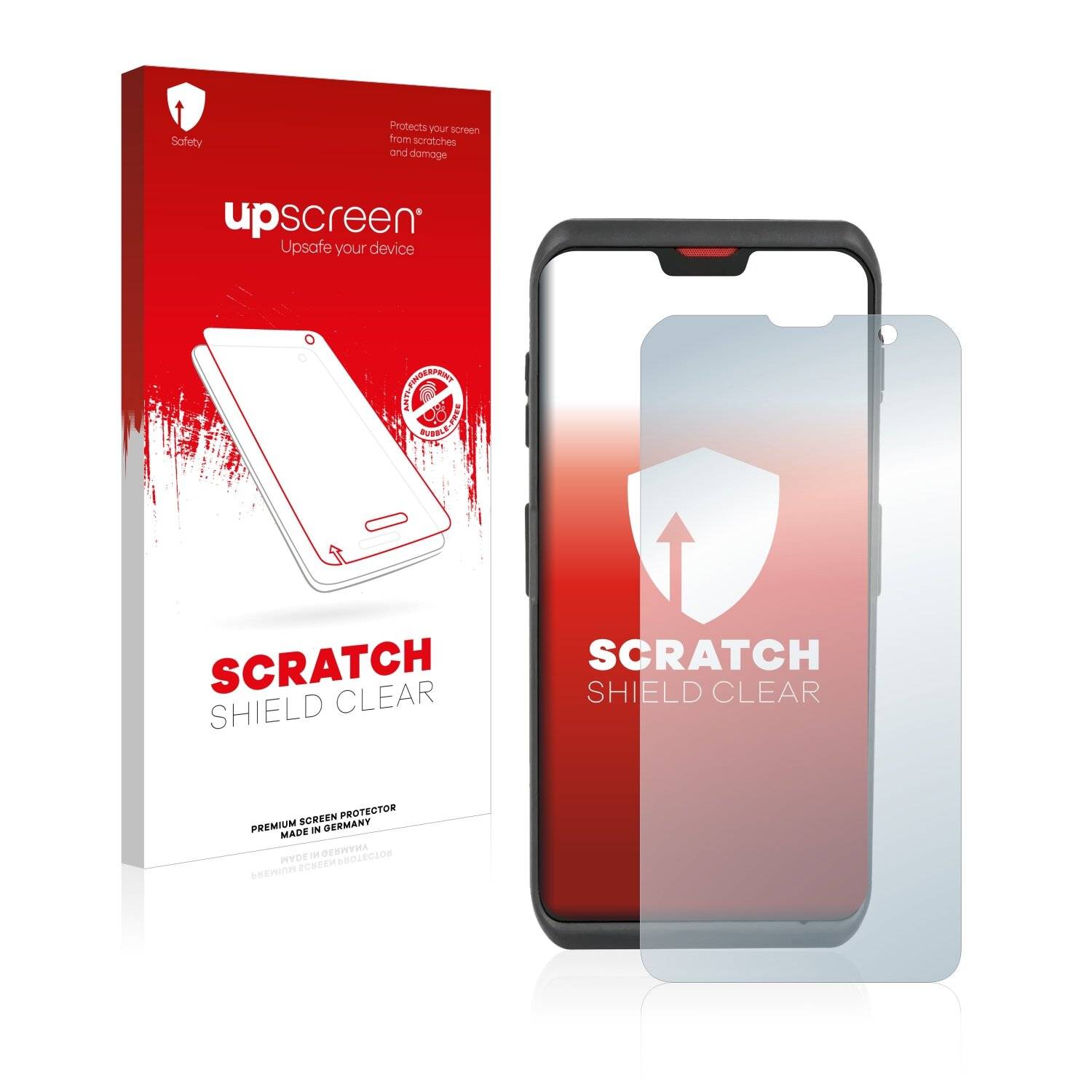 upscreen Schutzfolie für Honeywell Scanpal EDA52/ EDA5S Kratzschutz Anti-Fingerprint Klar