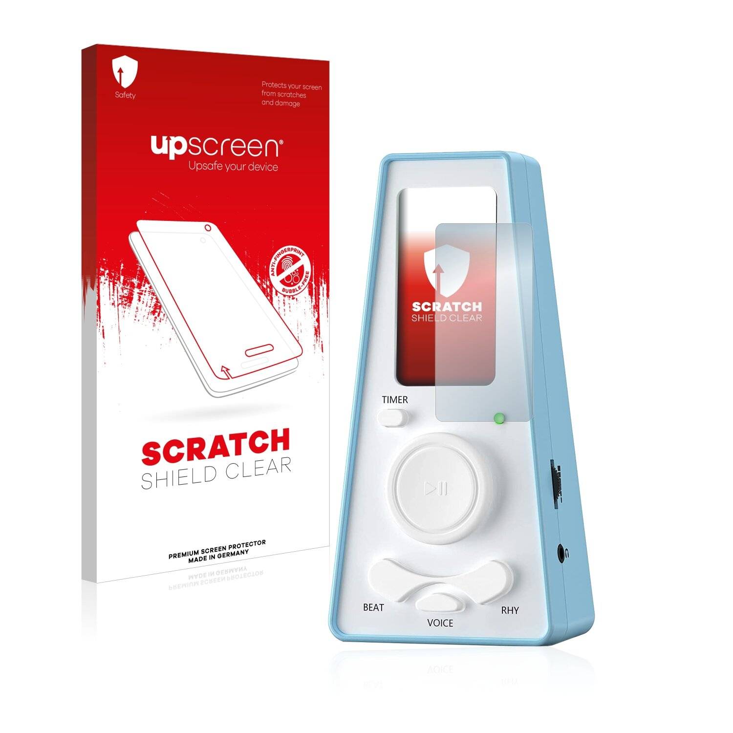 upscreen Scratch Shield Clear Premium Displayschutzfolie für Lekato M0-2323-00 Digitales