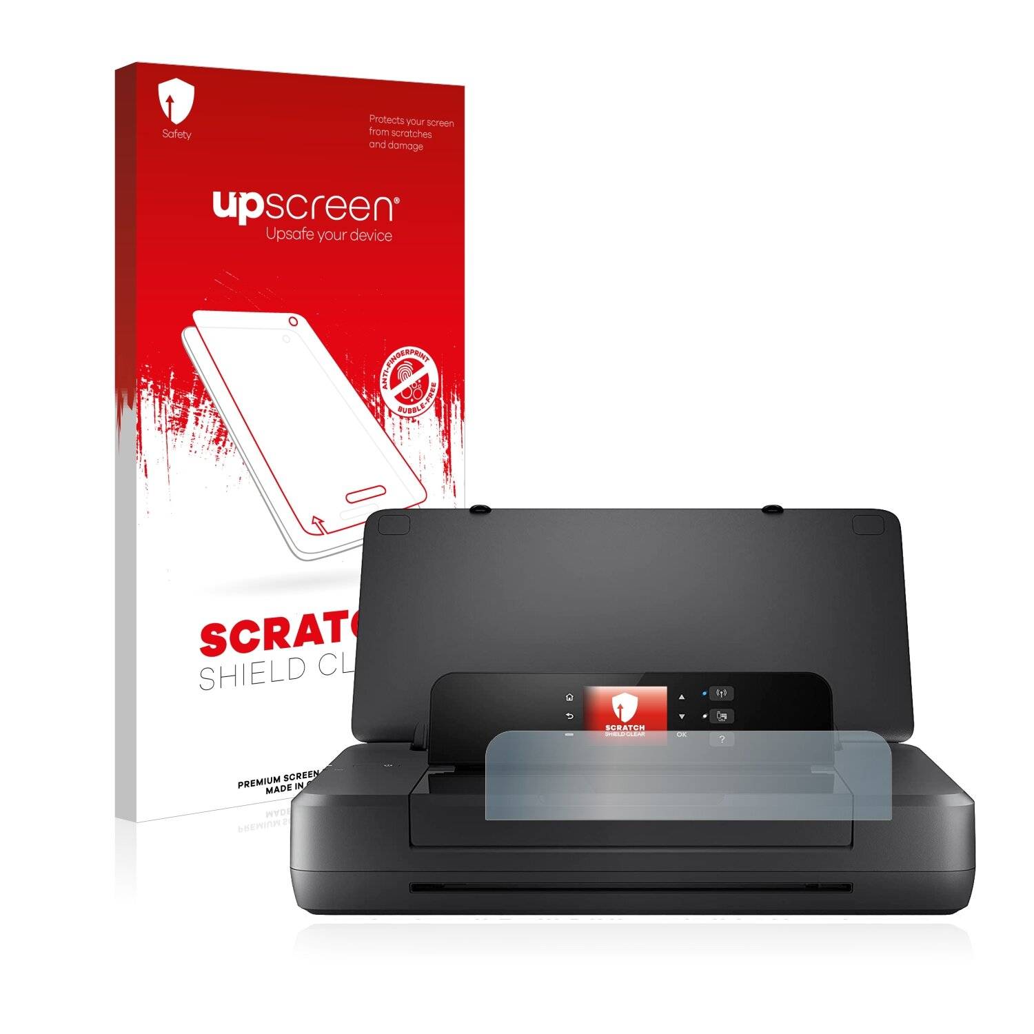 upscreen Scratch Shield Clear Premium Displayschutzfolie für HP OfficeJet
