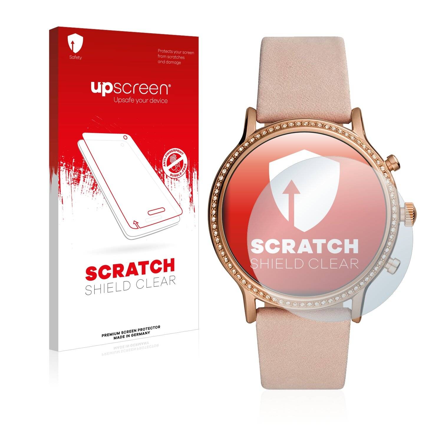 upscreen Scratch Shield Clear Premium Displayschutzfolie für Fossil Julianna
