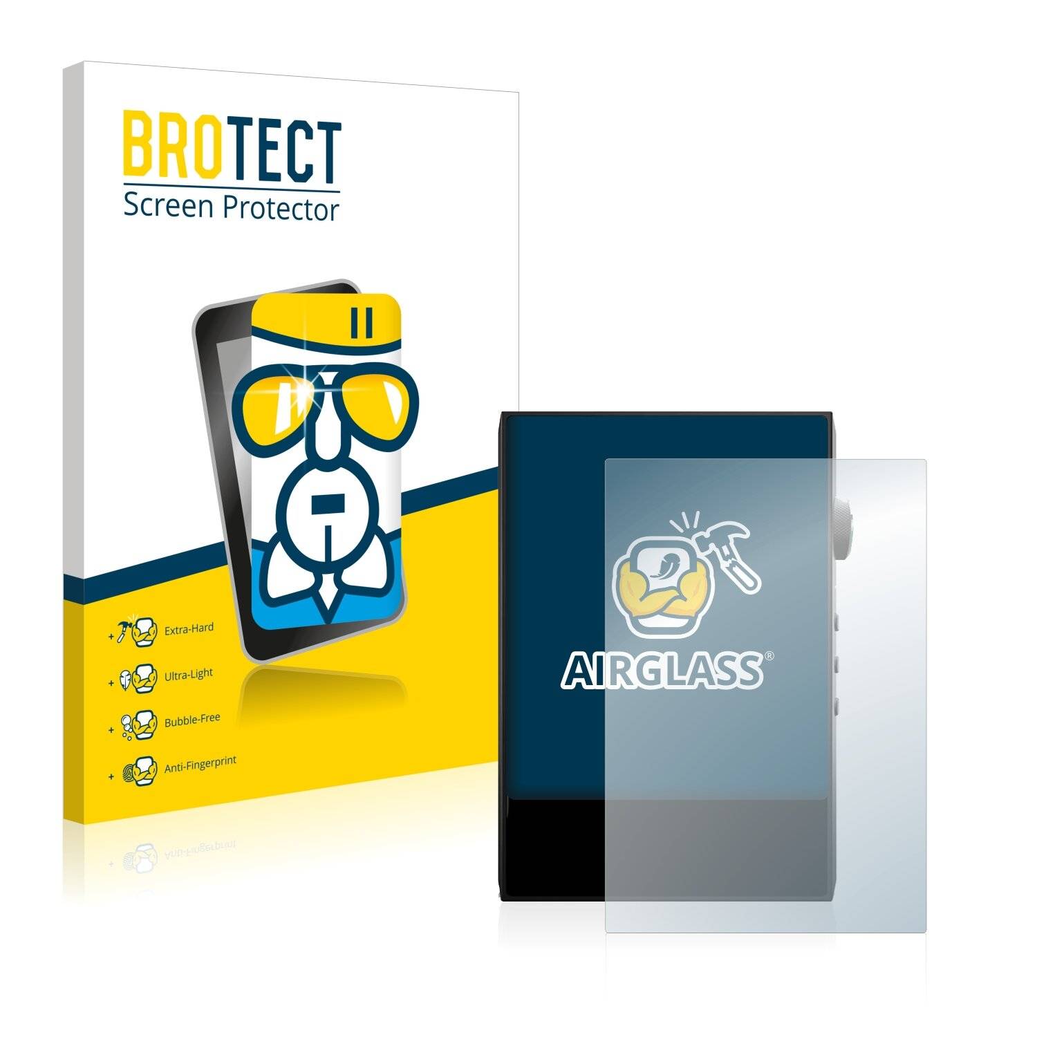 BROTECT AirGlass Schutzglas Folie für Hiby