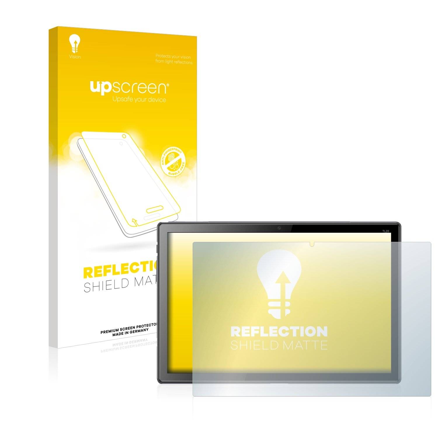 upscreen Reflection Shield Matte Premium Displayschutzfolie für bea-fon TAB-Pro
