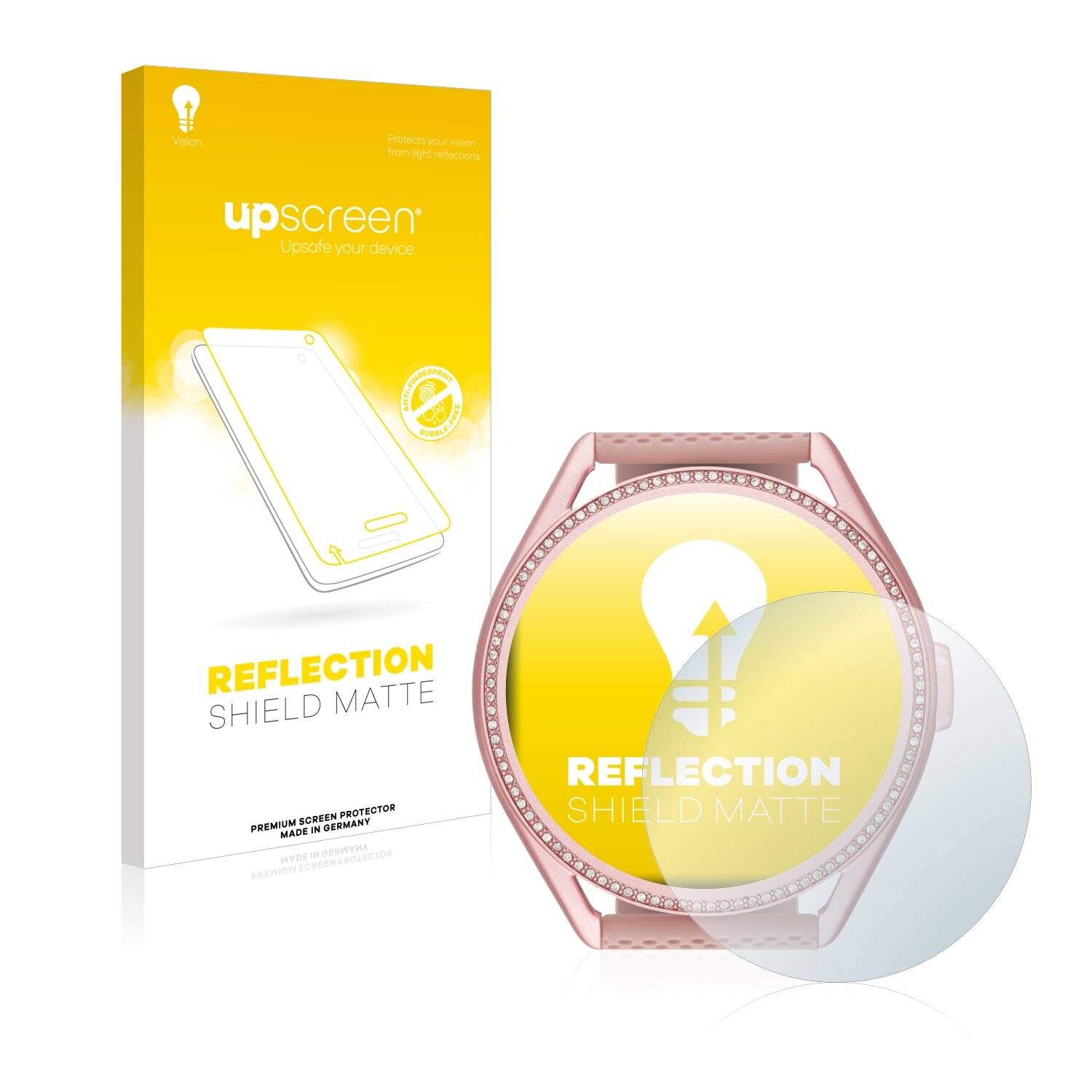 upscreen Reflection Shield Matte Premium Displayschutzfolie für Michael Kors Access MKGO Gen