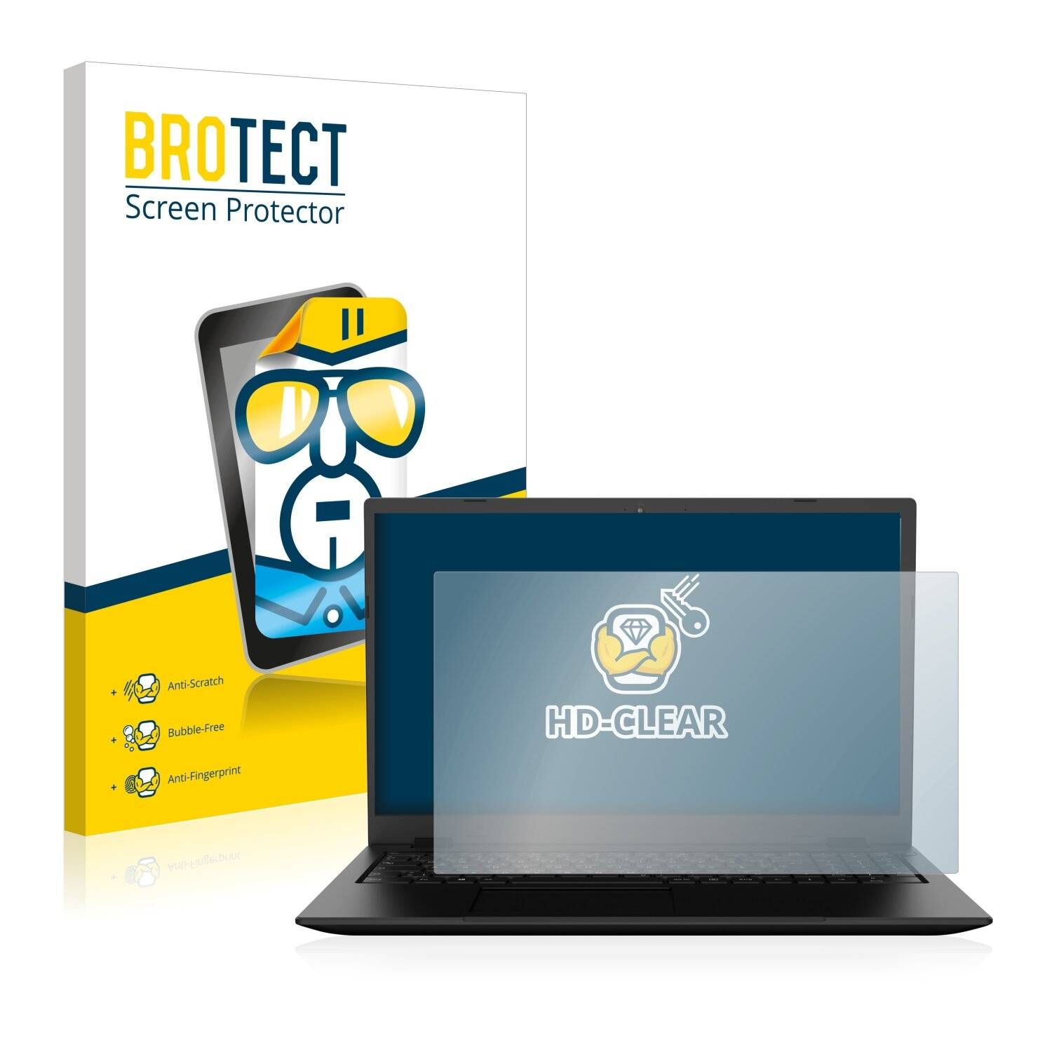 BROTECT HD-Clear Displayschutzfolie für Medion Akoya