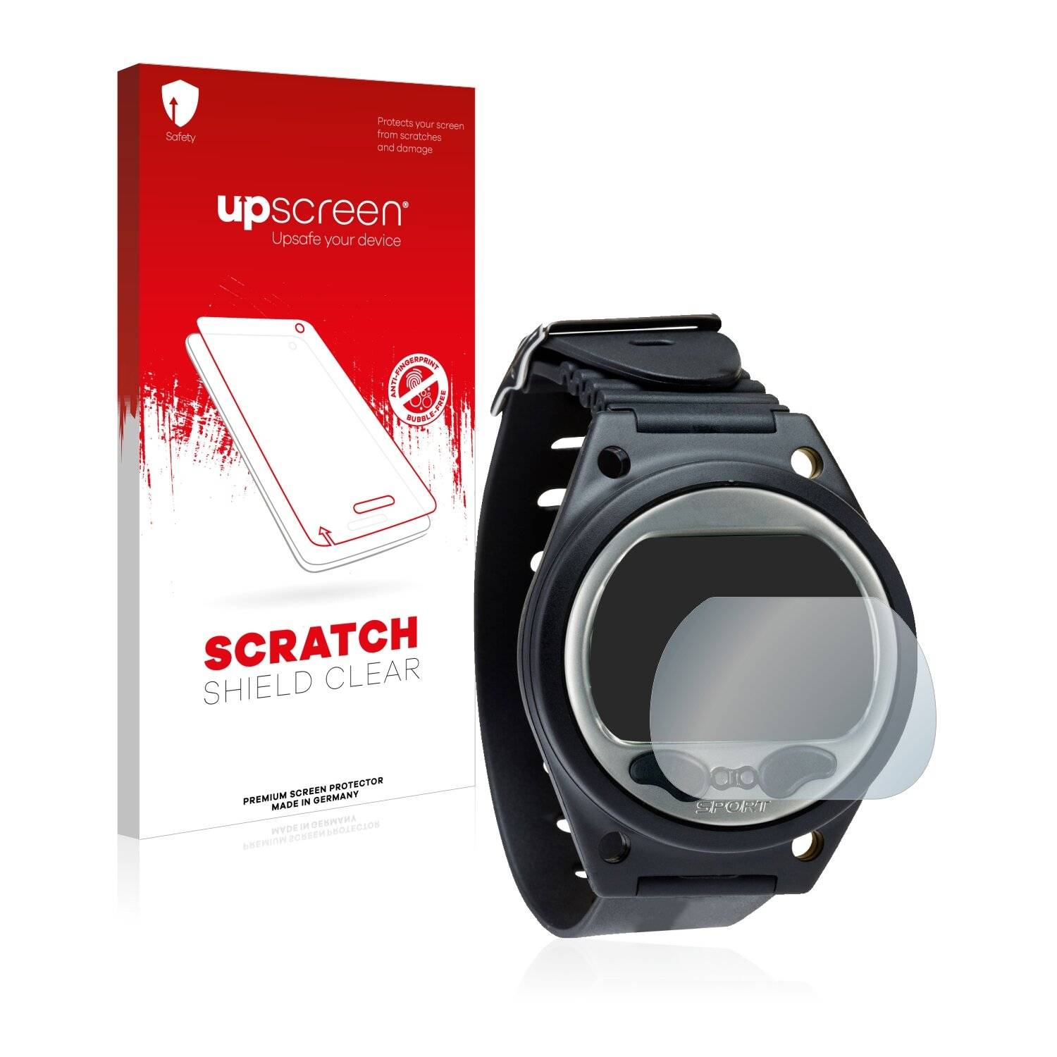 upscreen Schutzfolie für SCUBAPRO Aladin Sport (Matrix) Kratzschutz Anti-Fingerprint Klar