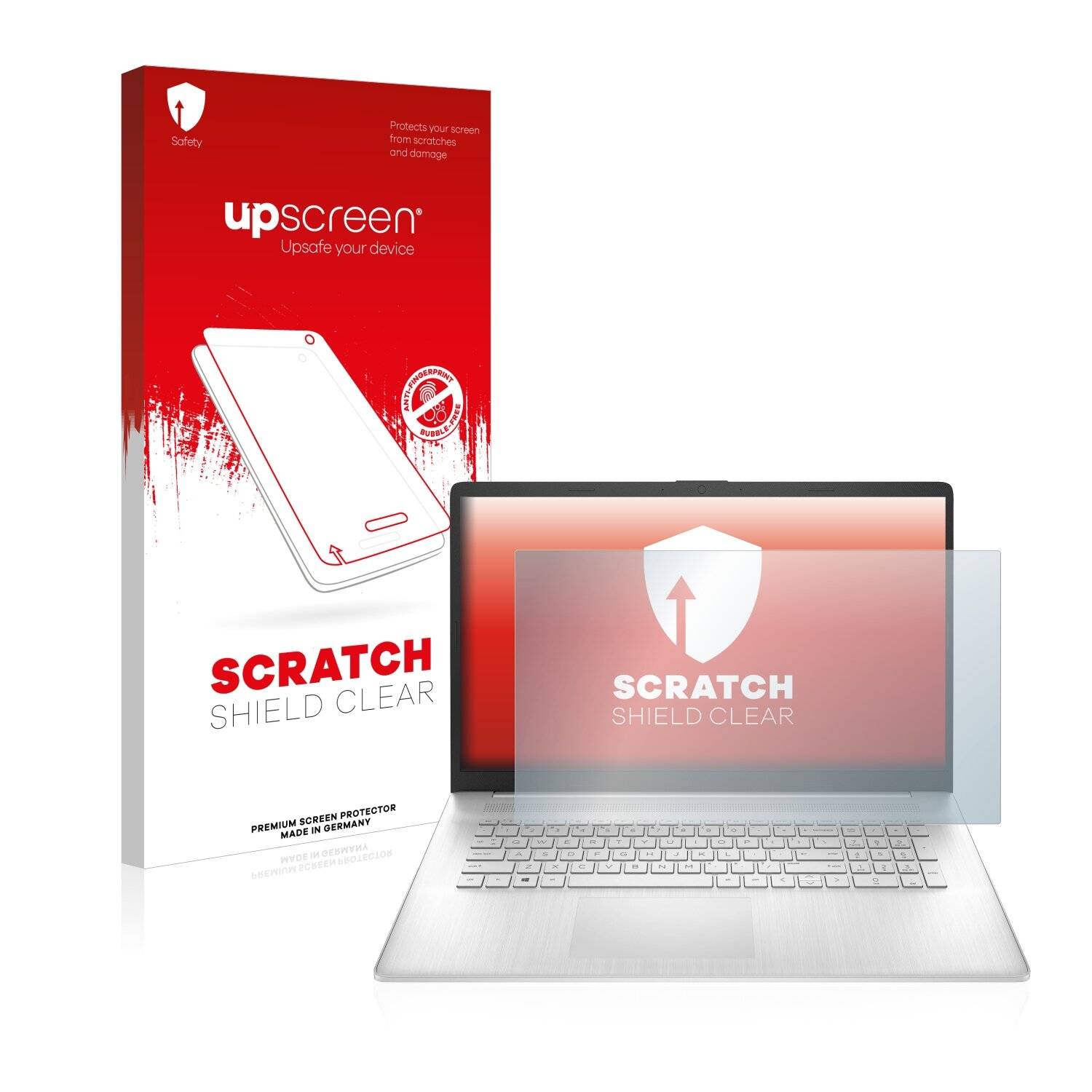 upscreen Scratch Shield Clear Premium Displayschutzfolie für HP