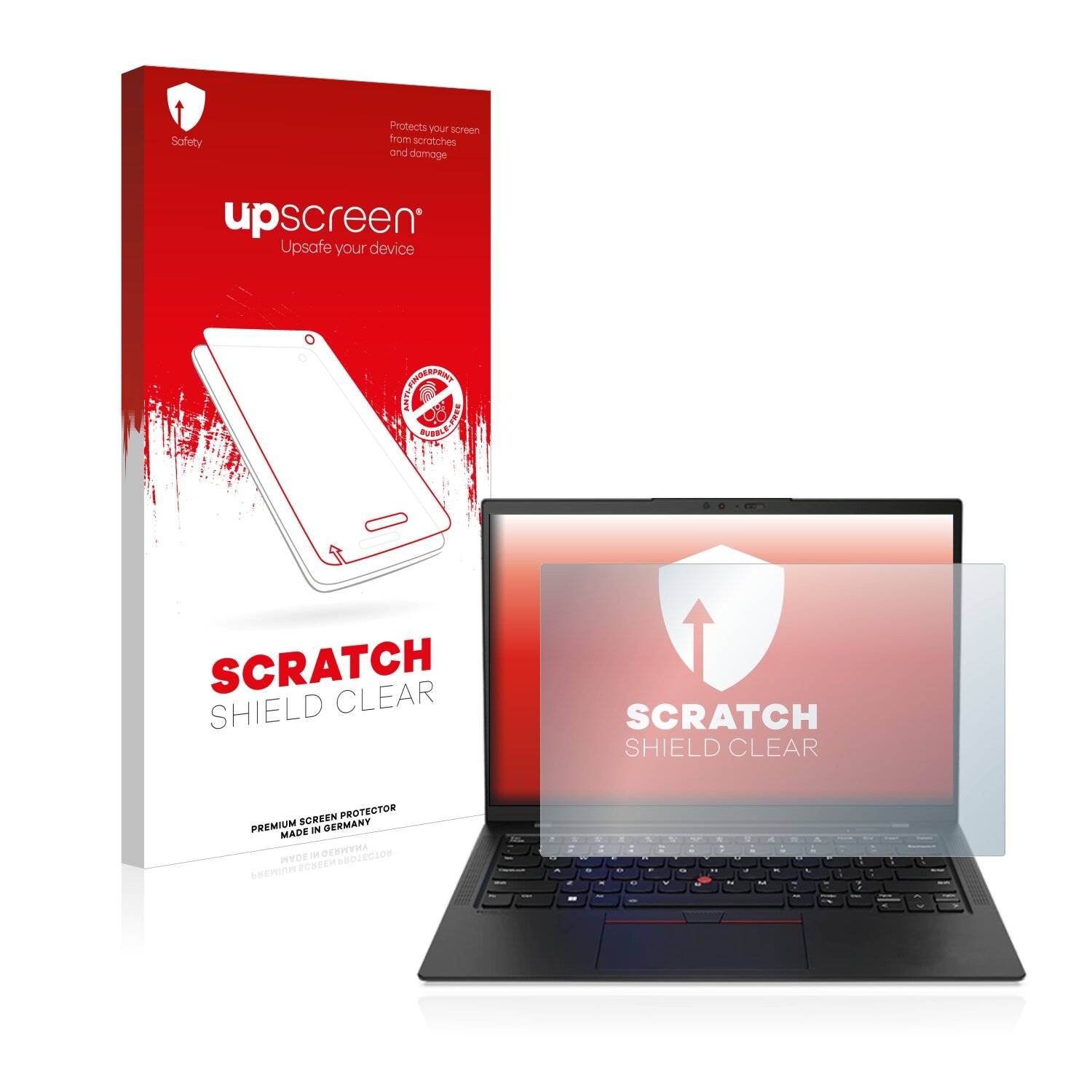 upscreen Scratch Shield Clear Premium Displayschutzfolie für Lenovo ThinkPad X1 Carbon Touch