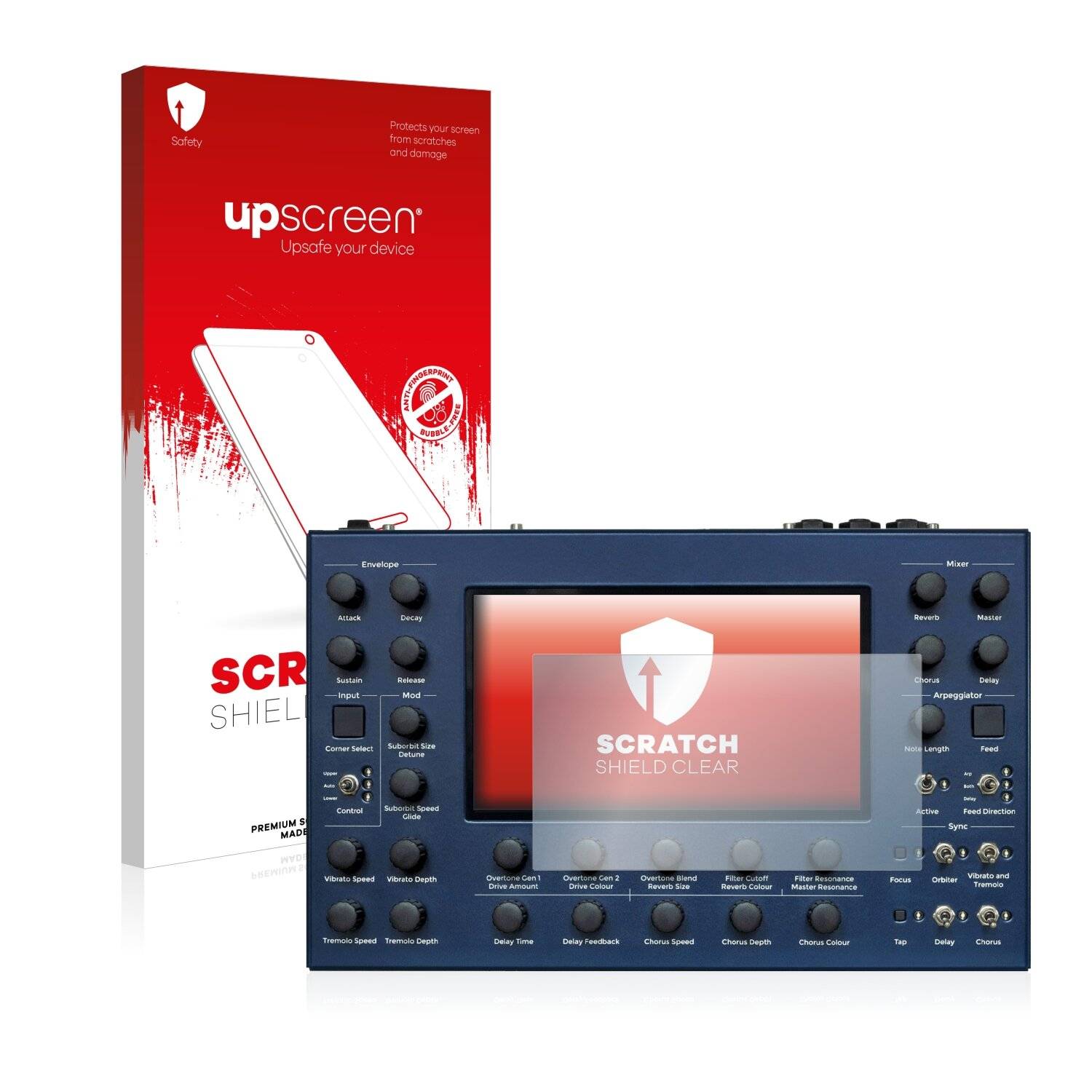 upscreen Scratch Shield Clear Premium Displayschutzfolie für Vector