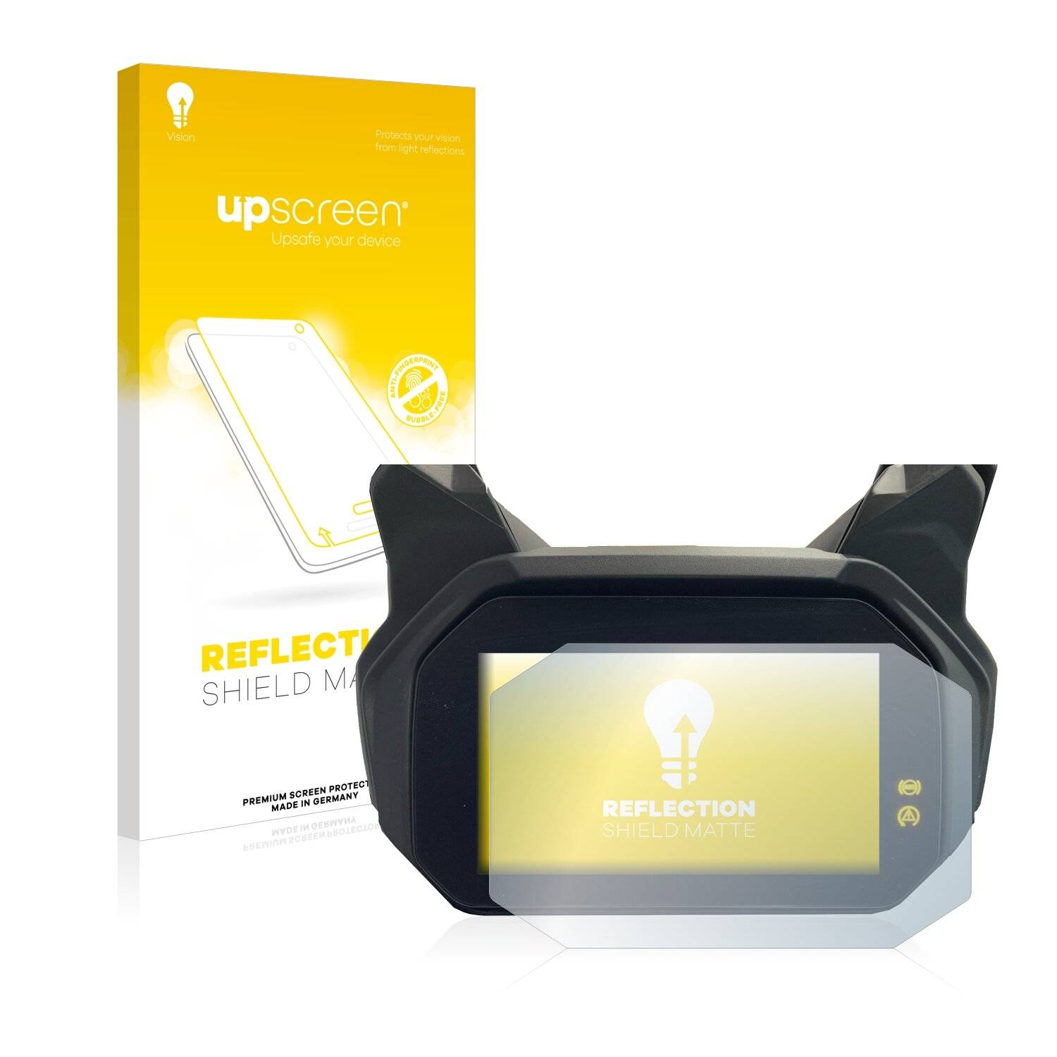 upscreen Reflection Shield Matte Premium Displayschutzfolie für BMW C400 GT