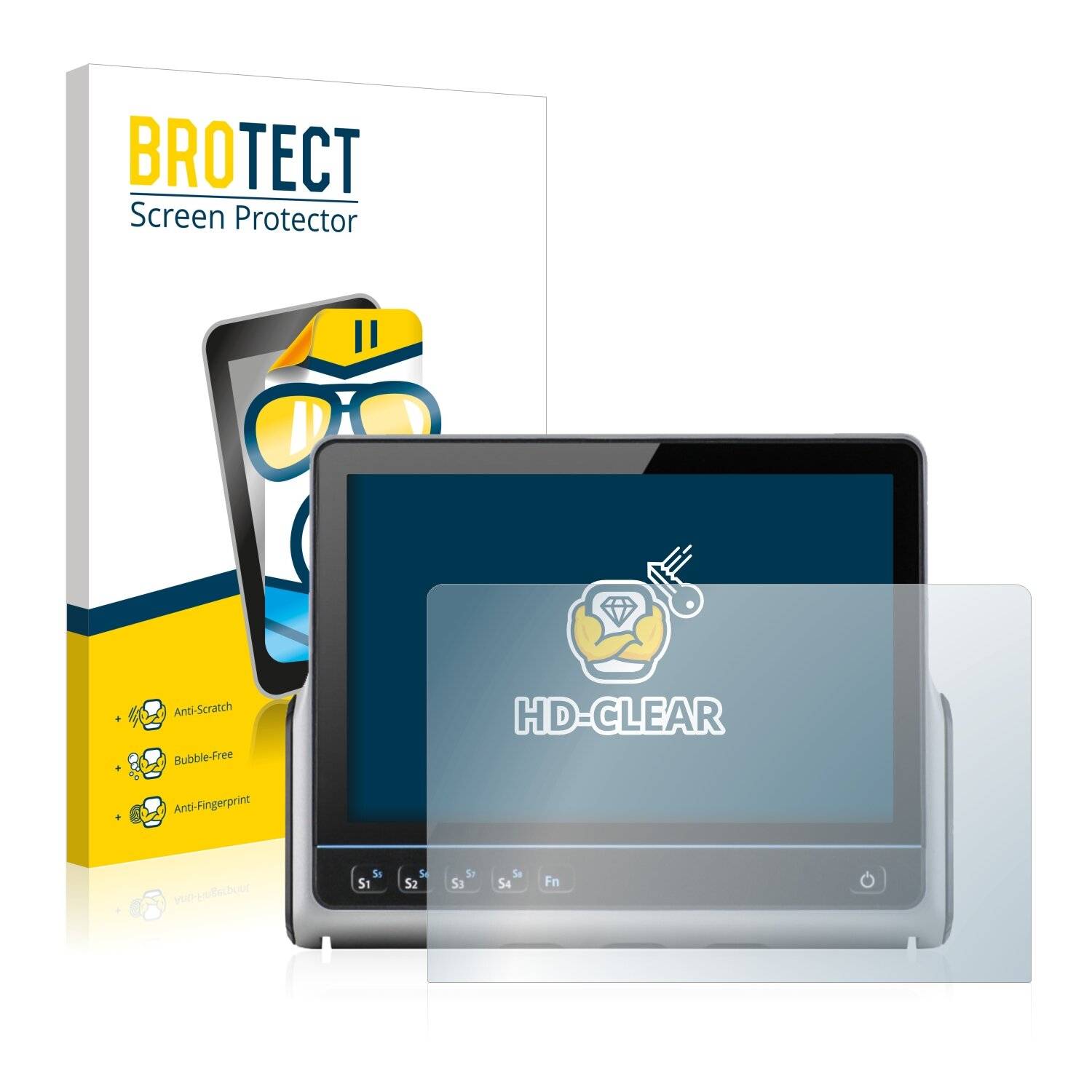 BROTECT HD-Clear Displayschutzfolie für ads-tec