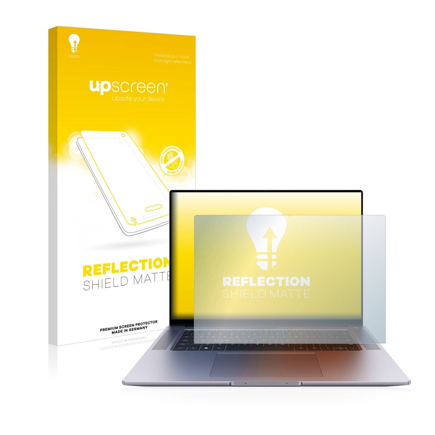 upscreen Reflection Shield Matte Premium Displayschutzfolie für Huawei MateBook