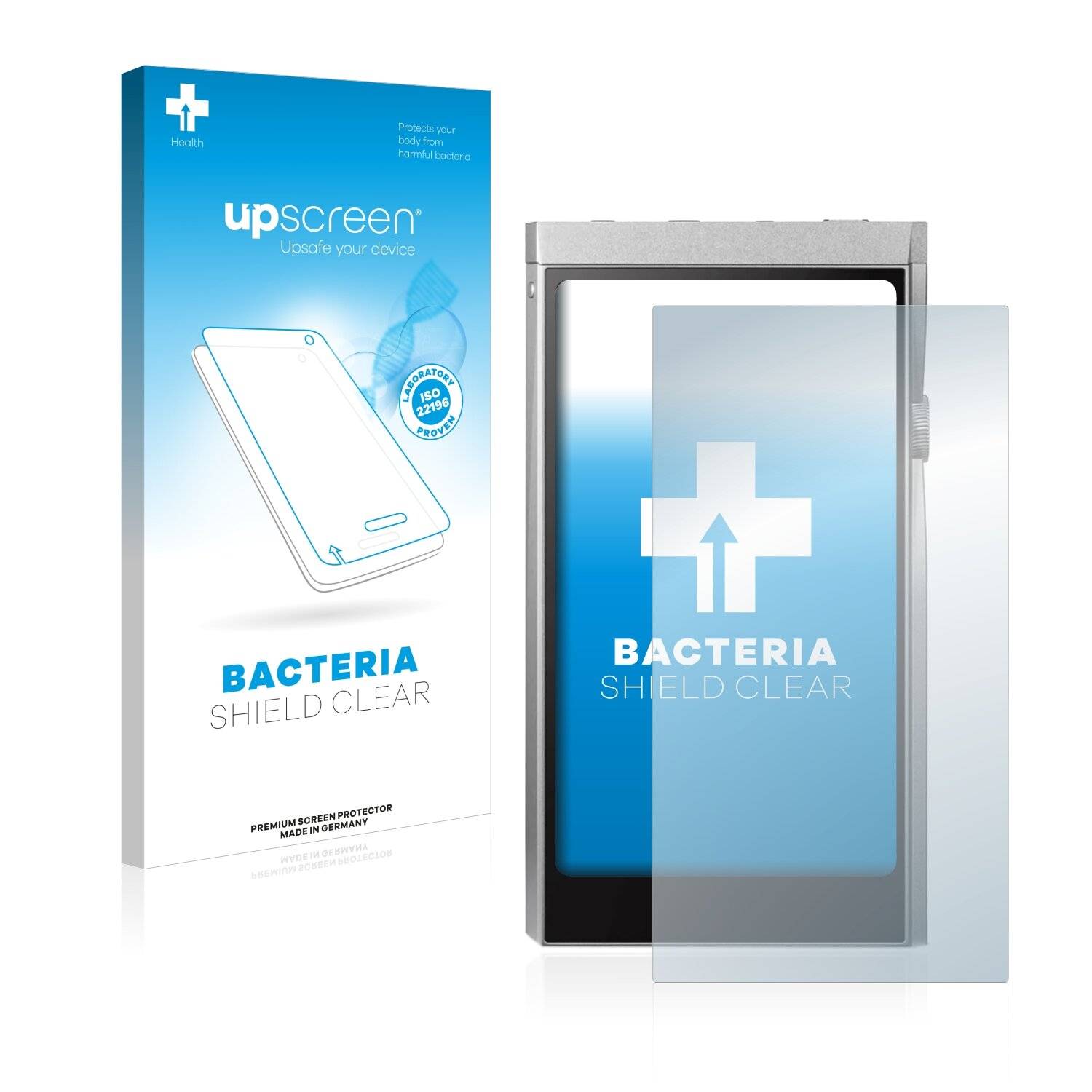 upscreen Bacteria Shield Clear Premium Antibakterielle Displayschutzfolie für Astell & Kern