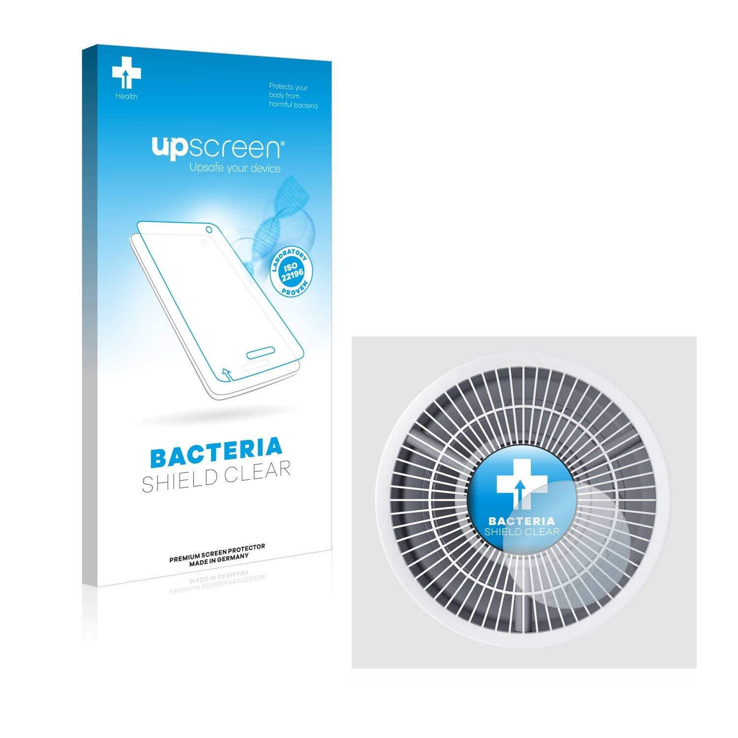 upscreen Bacteria Shield Clear Premium Antibakterielle Displayschutzfolie für Xiaomi Smart