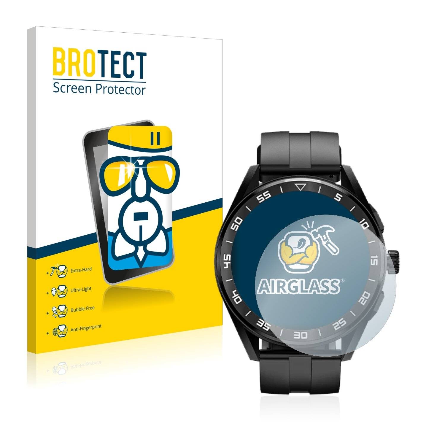 BROTECT AirGlass Schutzglas Folie für Lokmat Comet