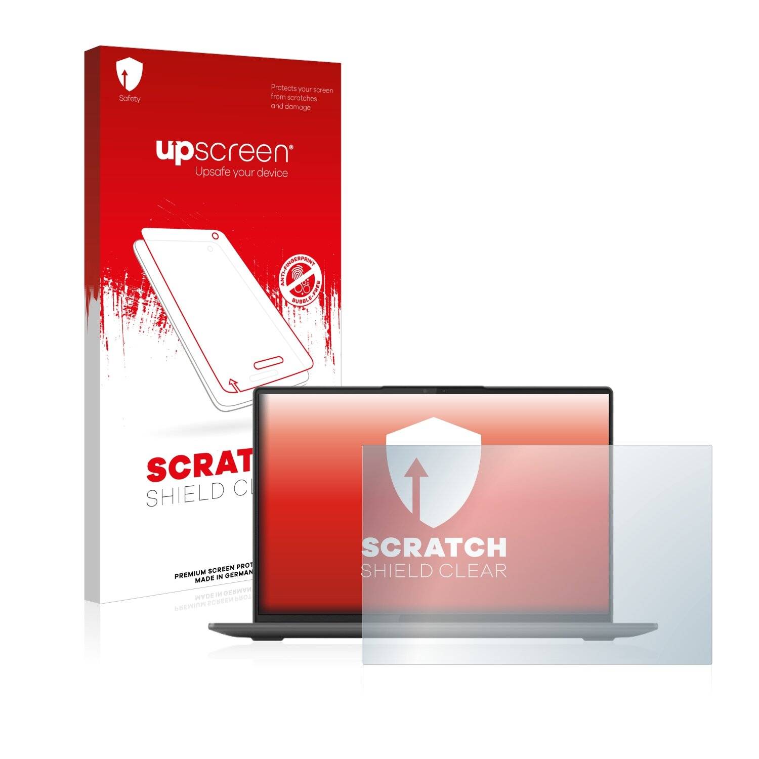 upscreen Scratch Shield Clear Premium Displayschutzfolie für Lenovo Yoga Slim 7 ProX