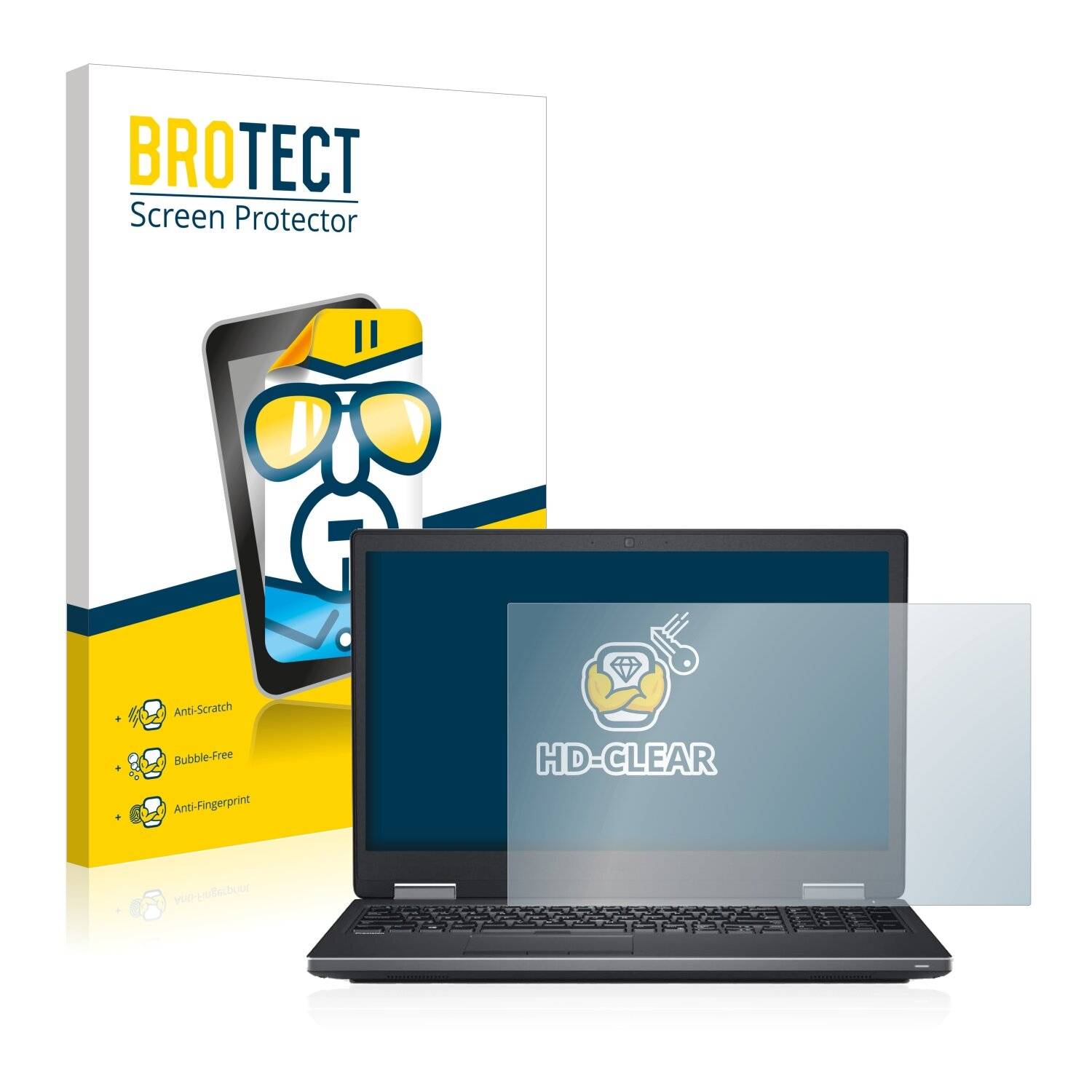 BROTECT HD-Clear Displayschutzfolie für Dell Precision