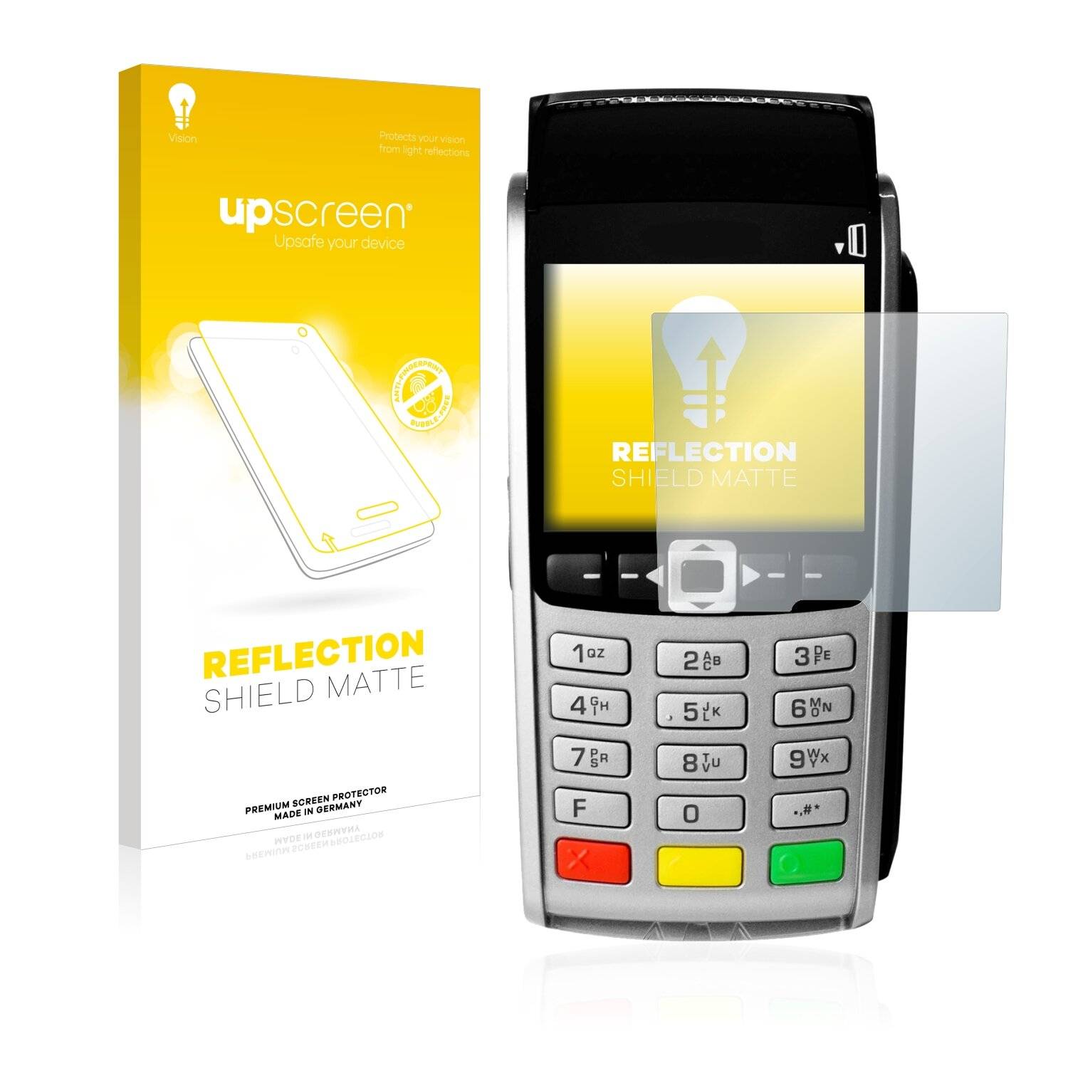 upscreen Reflection Shield Matte Premium Displayschutzfolie für Ingenico iWL