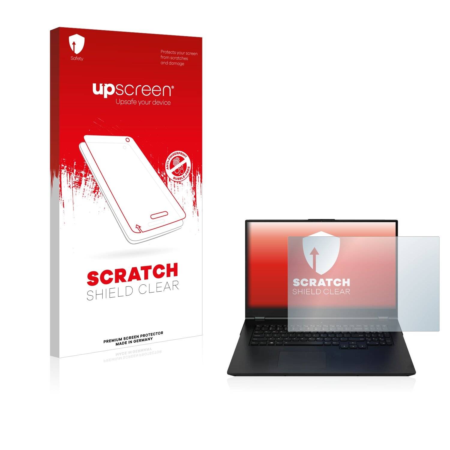 upscreen Scratch Shield Clear Premium Displayschutzfolie für Zenec