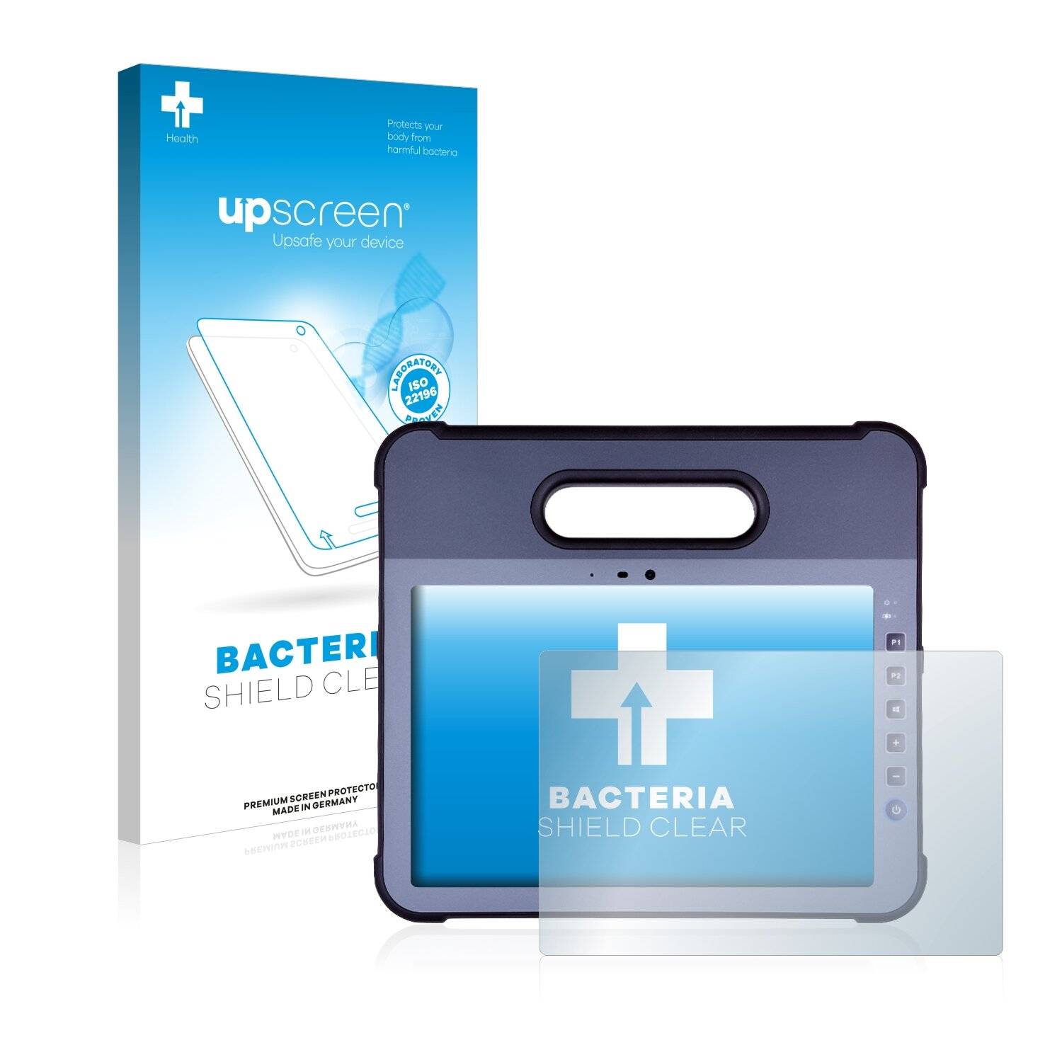 upscreen Bacteria Shield Clear Premium Antibakterielle Displayschutzfolie für Pokini Tab
